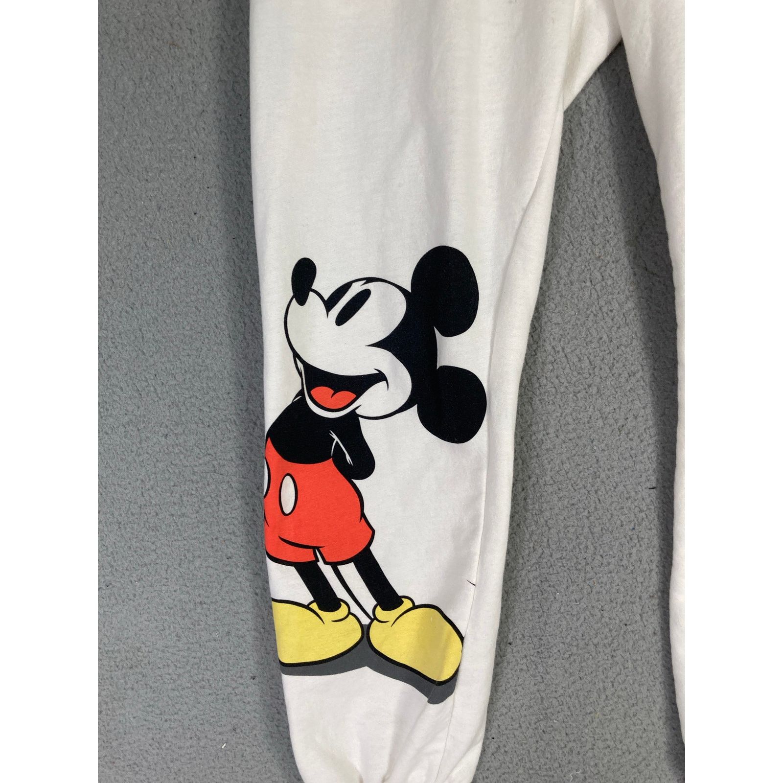 Disney Disney Women's Jogger Pants M White Mickey Mouse Graphic Size 30" / US 8 / IT 44 - 3 Thumbnail