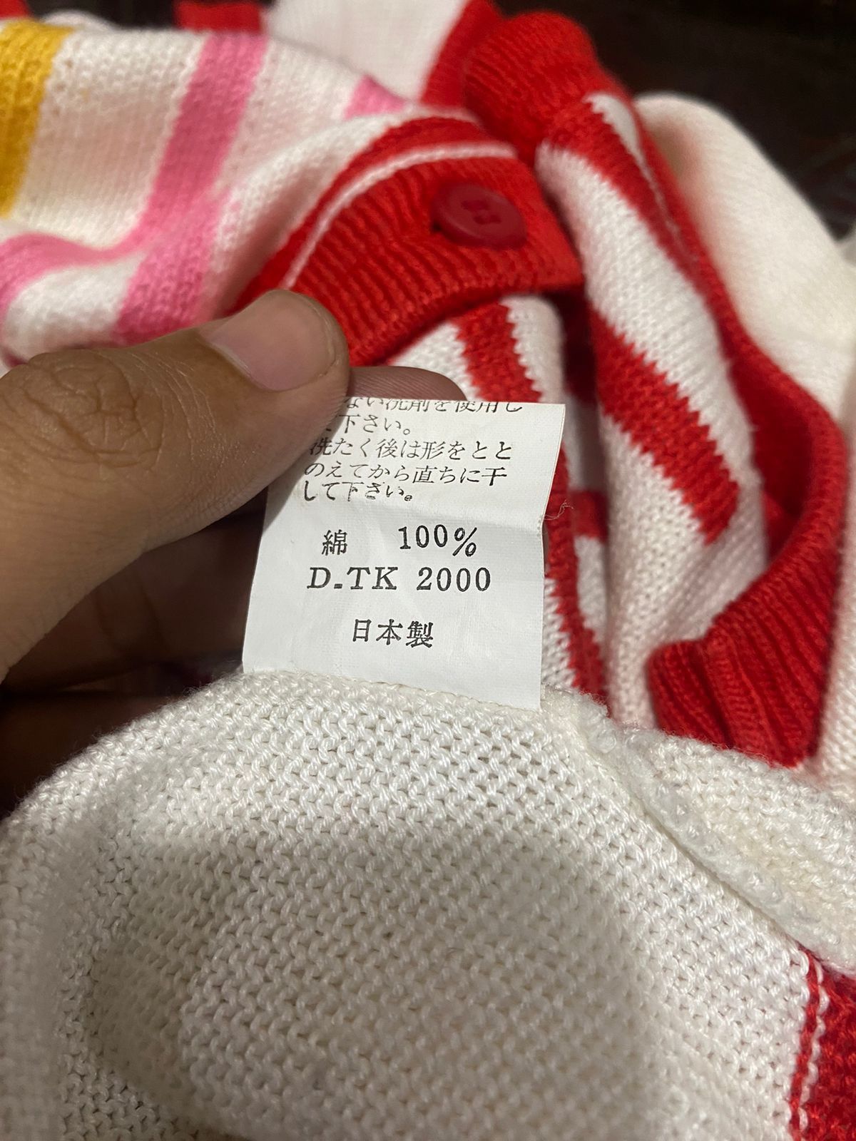 Japanese Brand × Kenzo × Vintage Vintage Kenzo Knit Vest Size XS / US 0-2 / IT 36-38 - 6 Thumbnail