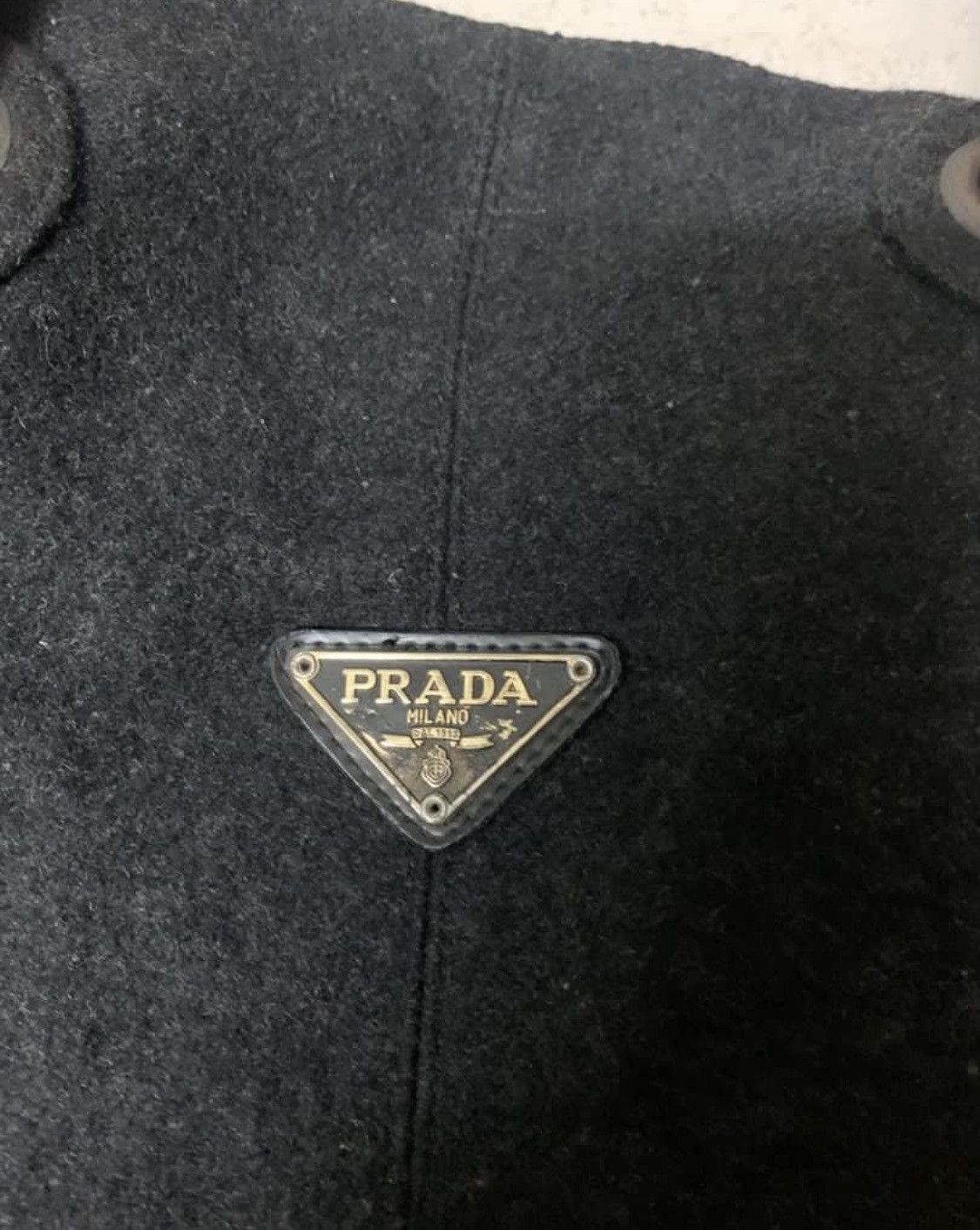 Prada prada wool bucket bag Size ONE SIZE - 3 Thumbnail