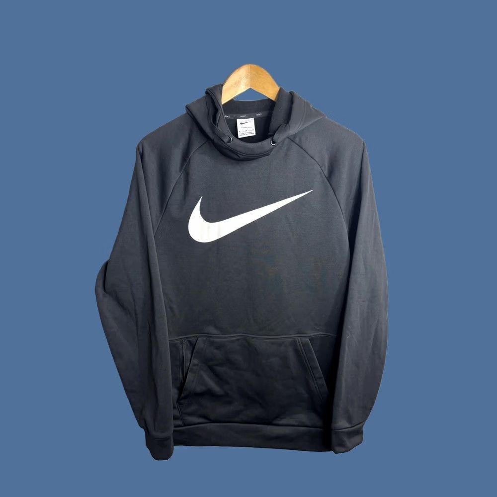 Nike Nike Therma-FIT Hoodie Mens M Black Pullover Swoosh Sweatshirt CU6238-010 Size US M / EU 48-50 / 2 - 1 Thumbnail