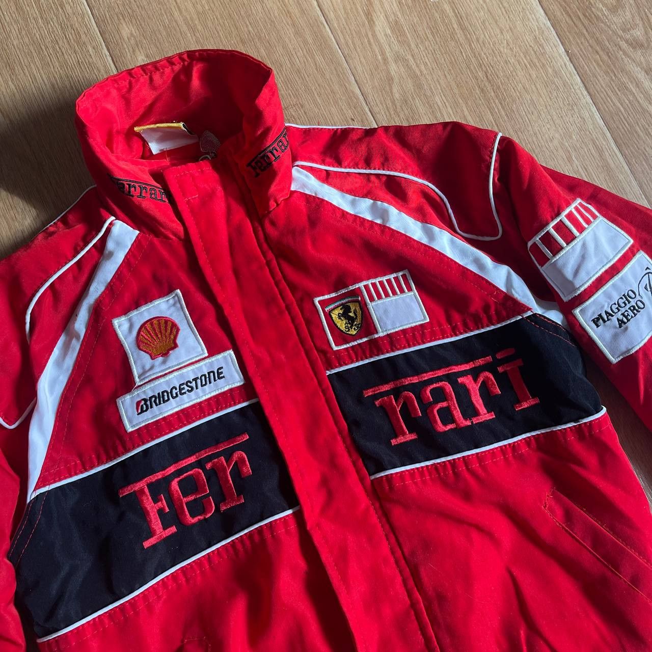 Ferrari VINTAGE FERRARI FORMULA-1 RACING JACKET Size XS / US 0-2 / IT 36-38 - 12 Thumbnail