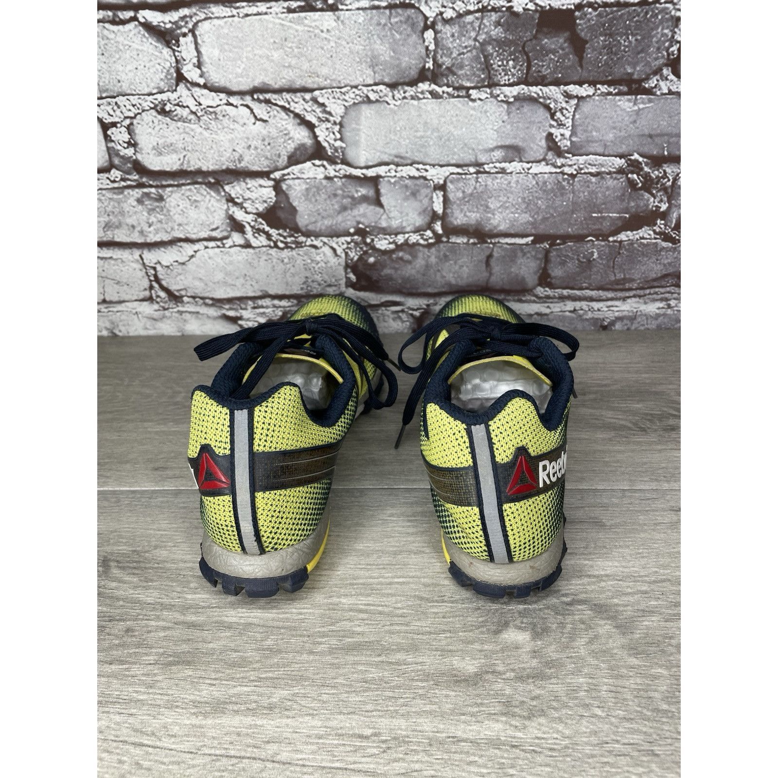 Reebok Reebok H20Drain DuraGrip FitFrame Black Yellow Running Gym S Size US 7.5 / IT 37.5 - 22 Thumbnail