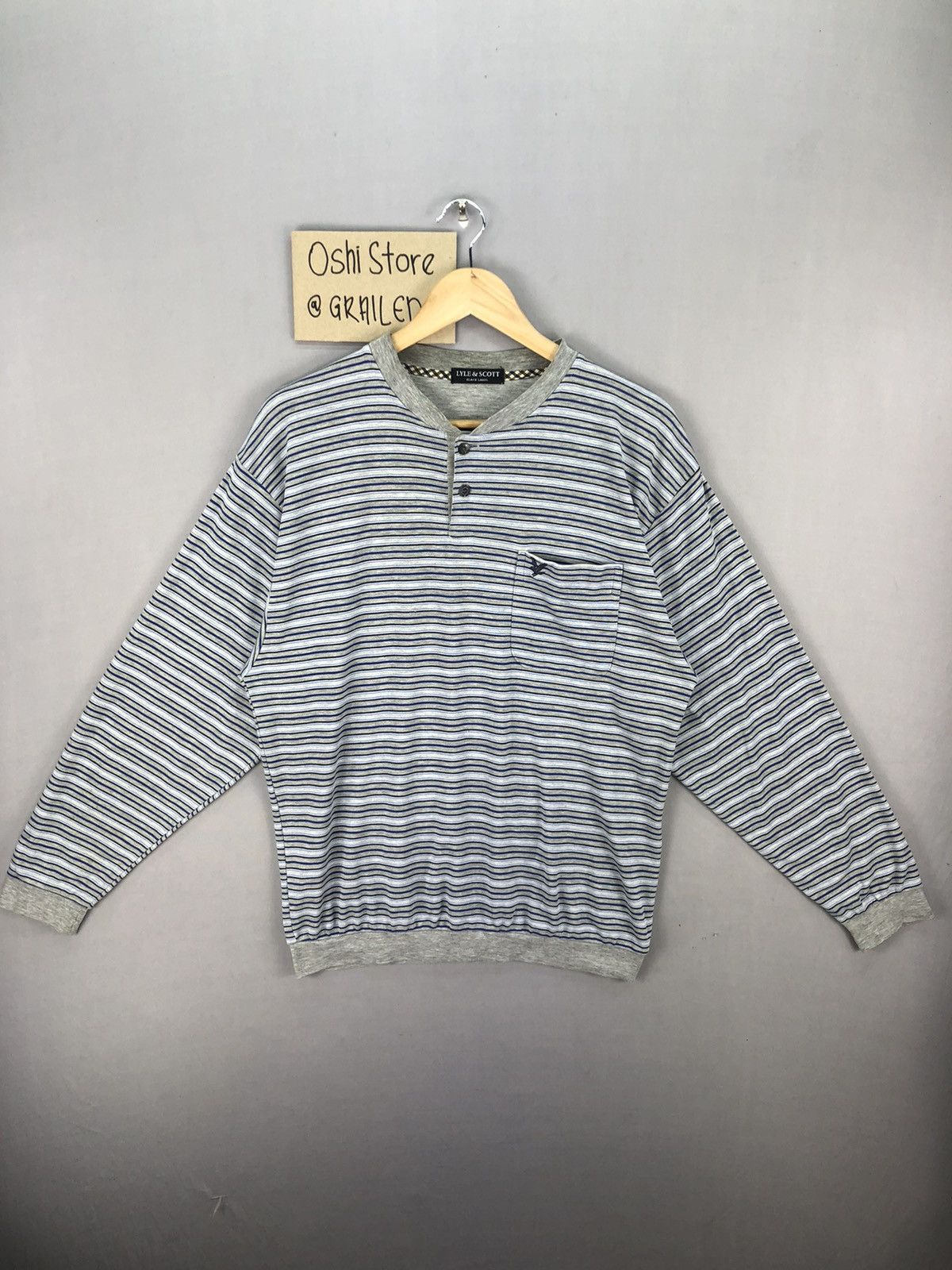 Eddie Bauer × Vintage Vintage Eddier Bauer Polo Long Sleeve Tshirt Size US M / EU 48-50 / 2 - 1 Thumbnail
