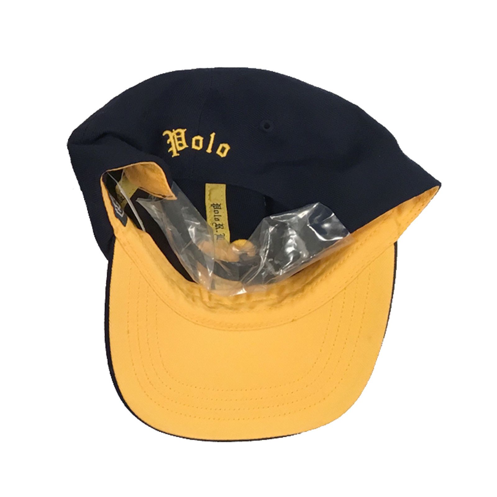 Polo Ralph Lauren NEW RARE Vintage Polo Ralph Lauren Baseball Hat Navy Wool Size ONE SIZE - 2 Thumbnail