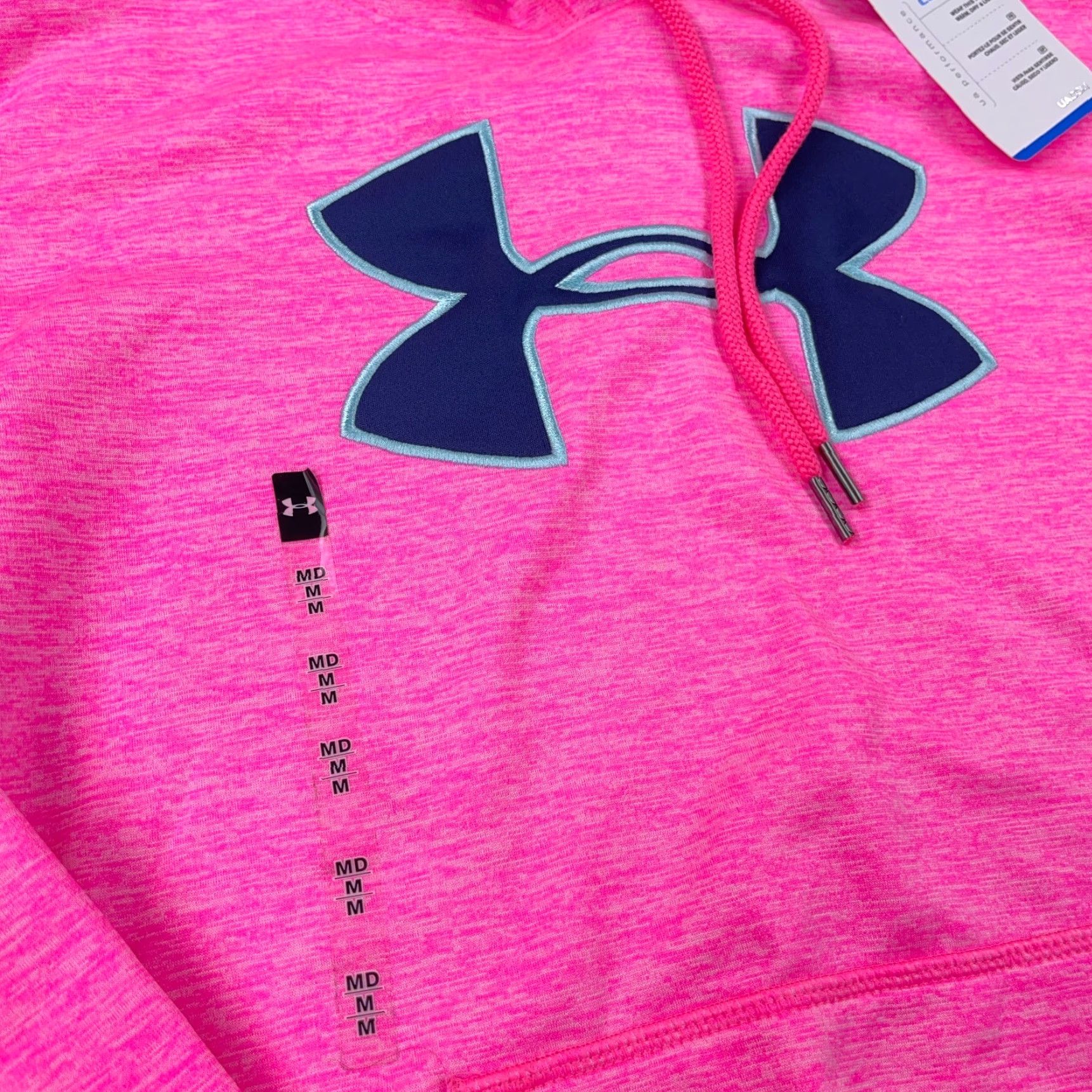 Under Armour Under Armour Hoodie Women M Pink Purple Sweatshirt Pullover Hooded Lightweight Moisture Wicking Pockets Logo Size M / US 6-8 / IT 42-44 - 5 Thumbnail