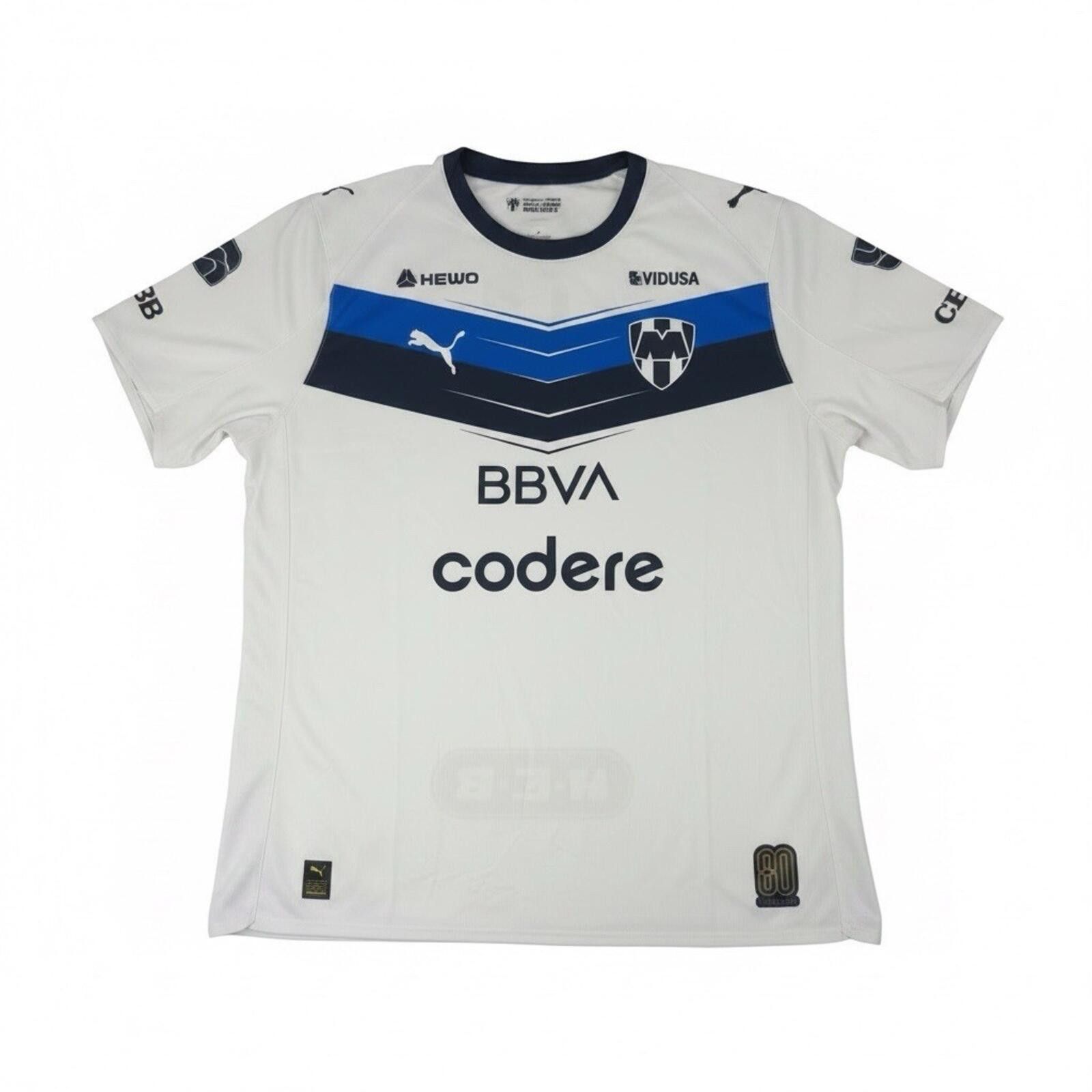 Puma C.F. Monterrey Away 25/26 Men's Soccer Shirt Pumas White 2XL Size ONE SIZE - 9 Thumbnail