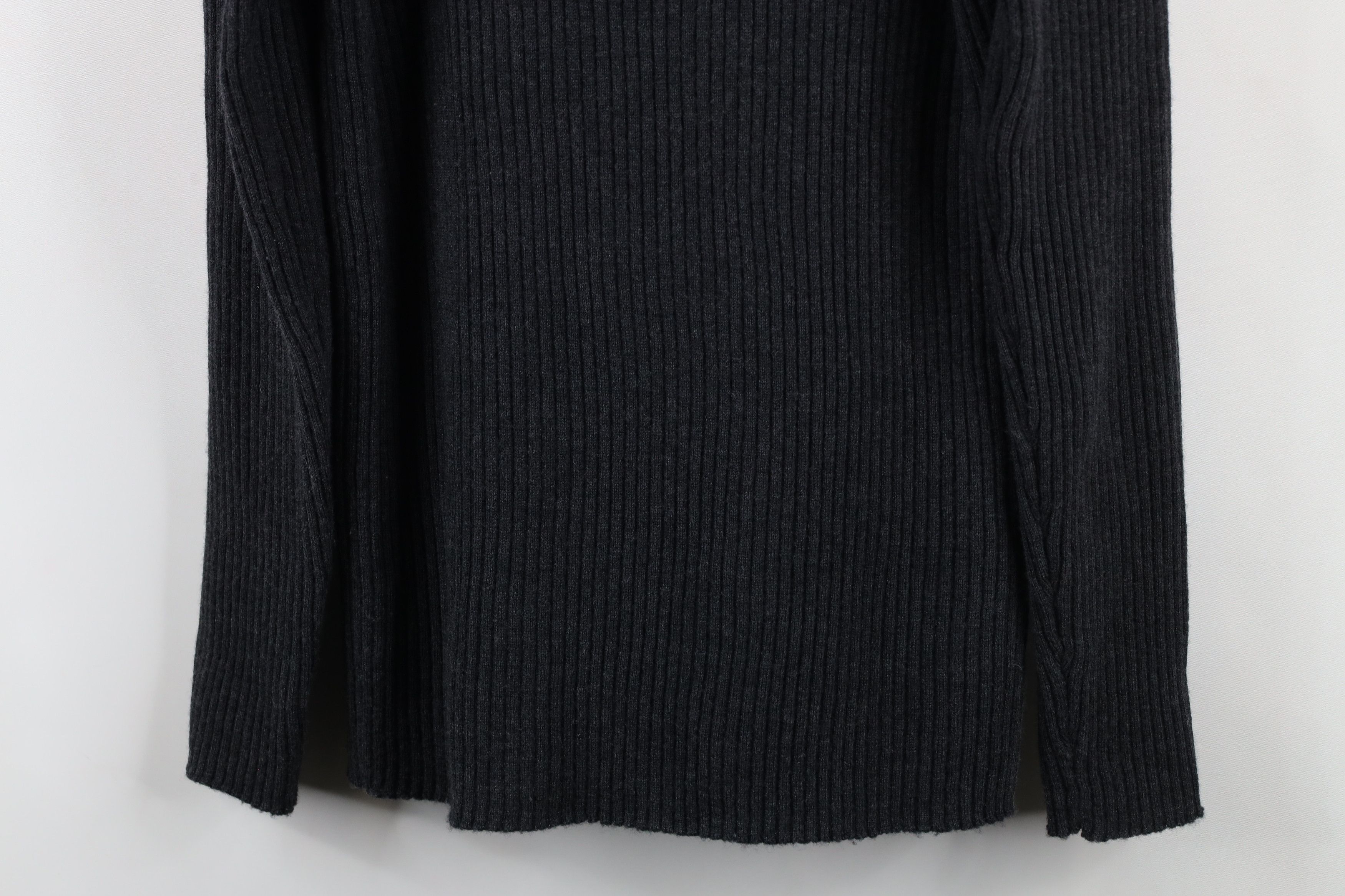 Banana Republic × Vintage Vintage 90s Banana Republic Ribbed Knit Turtleneck Sweater Size L / US 10 / IT 46 - 3 Thumbnail
