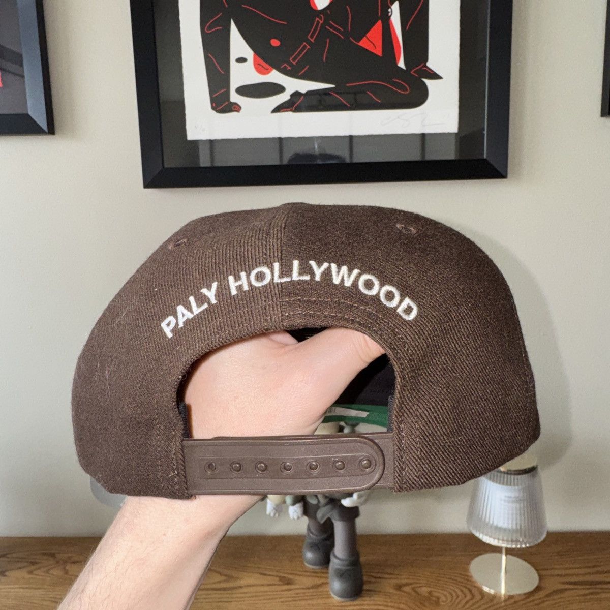 Paly Hollywood Paly Brown P hat SOLD OUT Size ONE SIZE - 4 Thumbnail