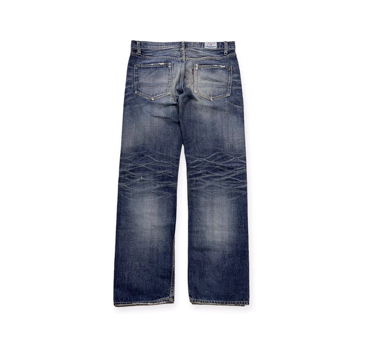FDMTL Distressed Selvedge Denim Size US 34 / EU 50 - 2 Thumbnail