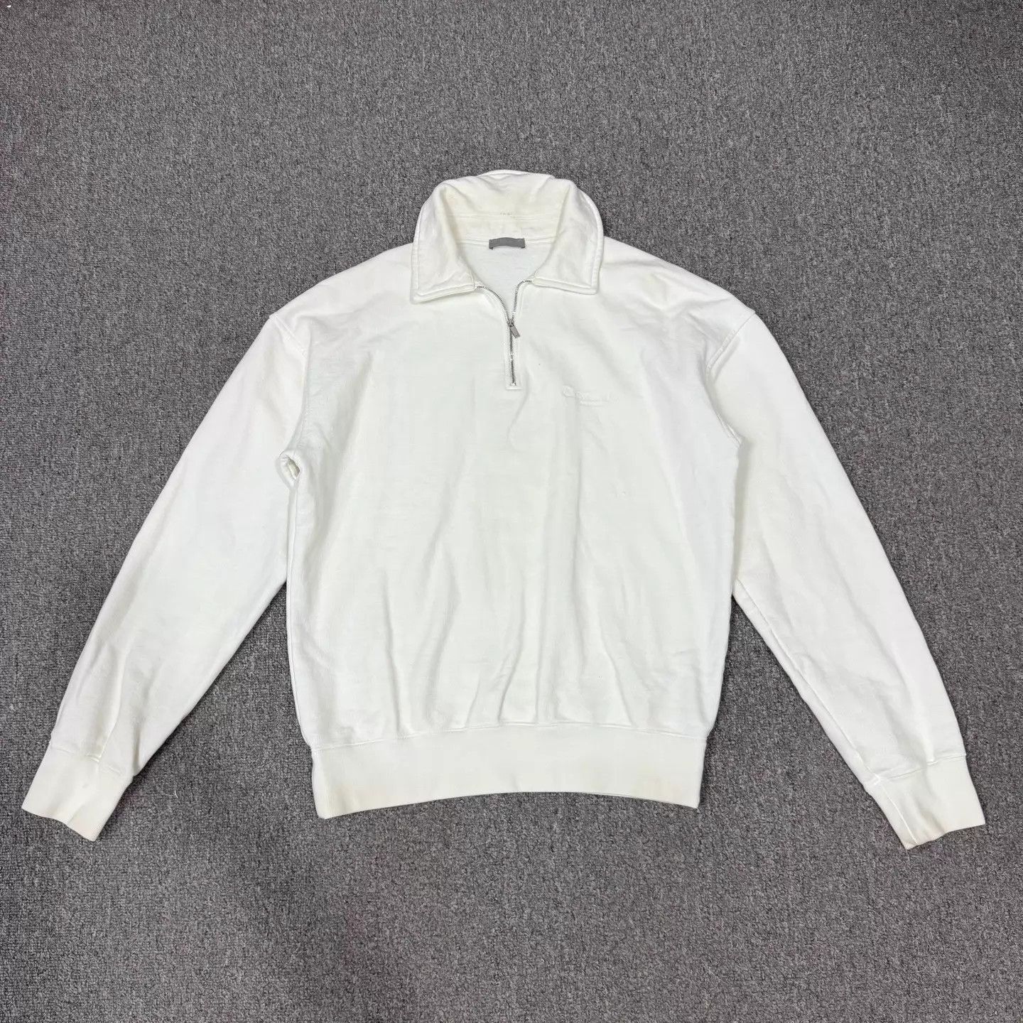Dior Dior white long sleeve embroidered logo polo shirt XS Size US XS / EU 42 / 0 - 1 Thumbnail