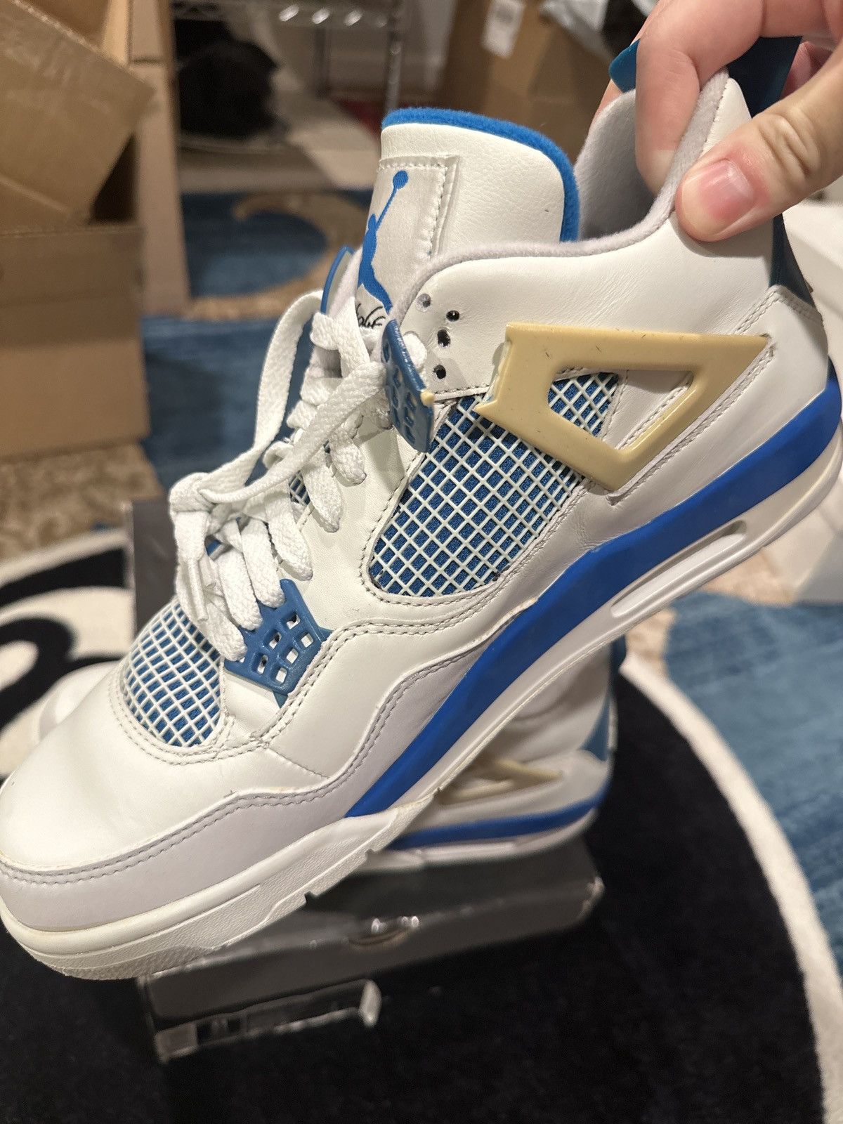 Jordan Brand Air Jordan 4 Military Blue’s Size US 11 / EU 44 - 2 Thumbnail