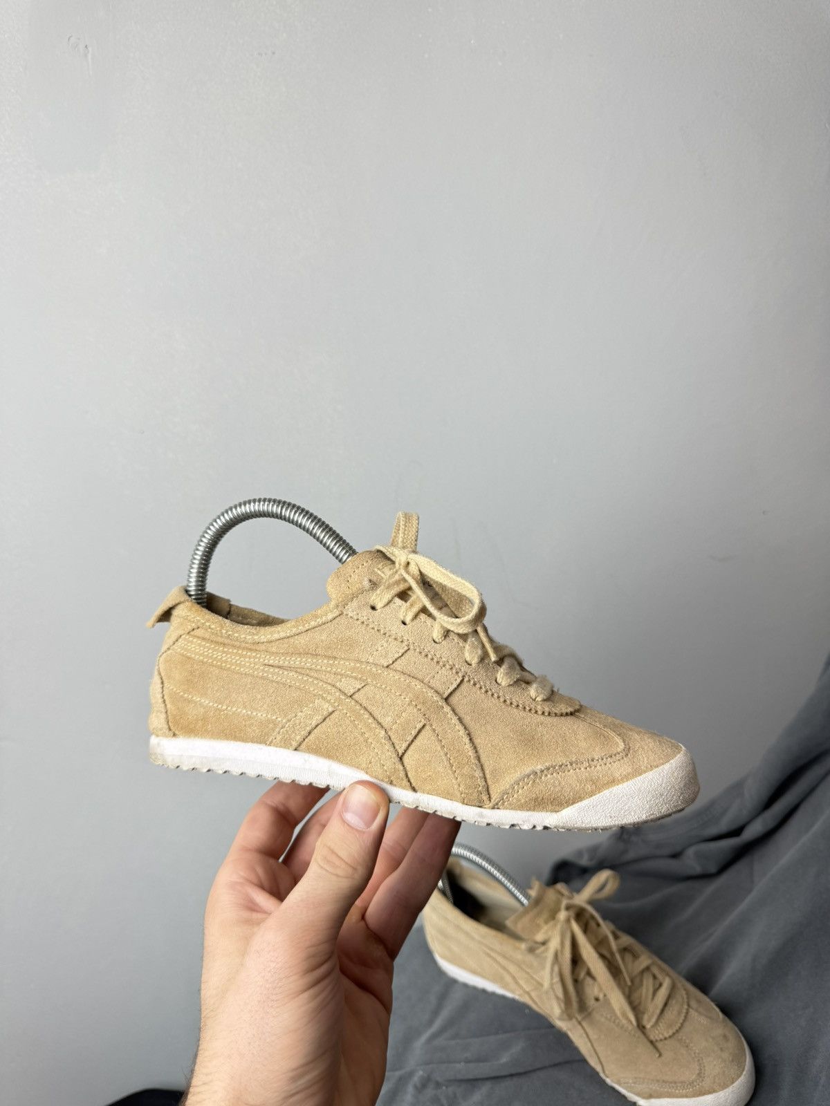 Asics Rare! Onitsuka Tiger Style Suede Asics Sneakers Mexico 66 Size US 6.5 / IT 36.5 - 6 Thumbnail