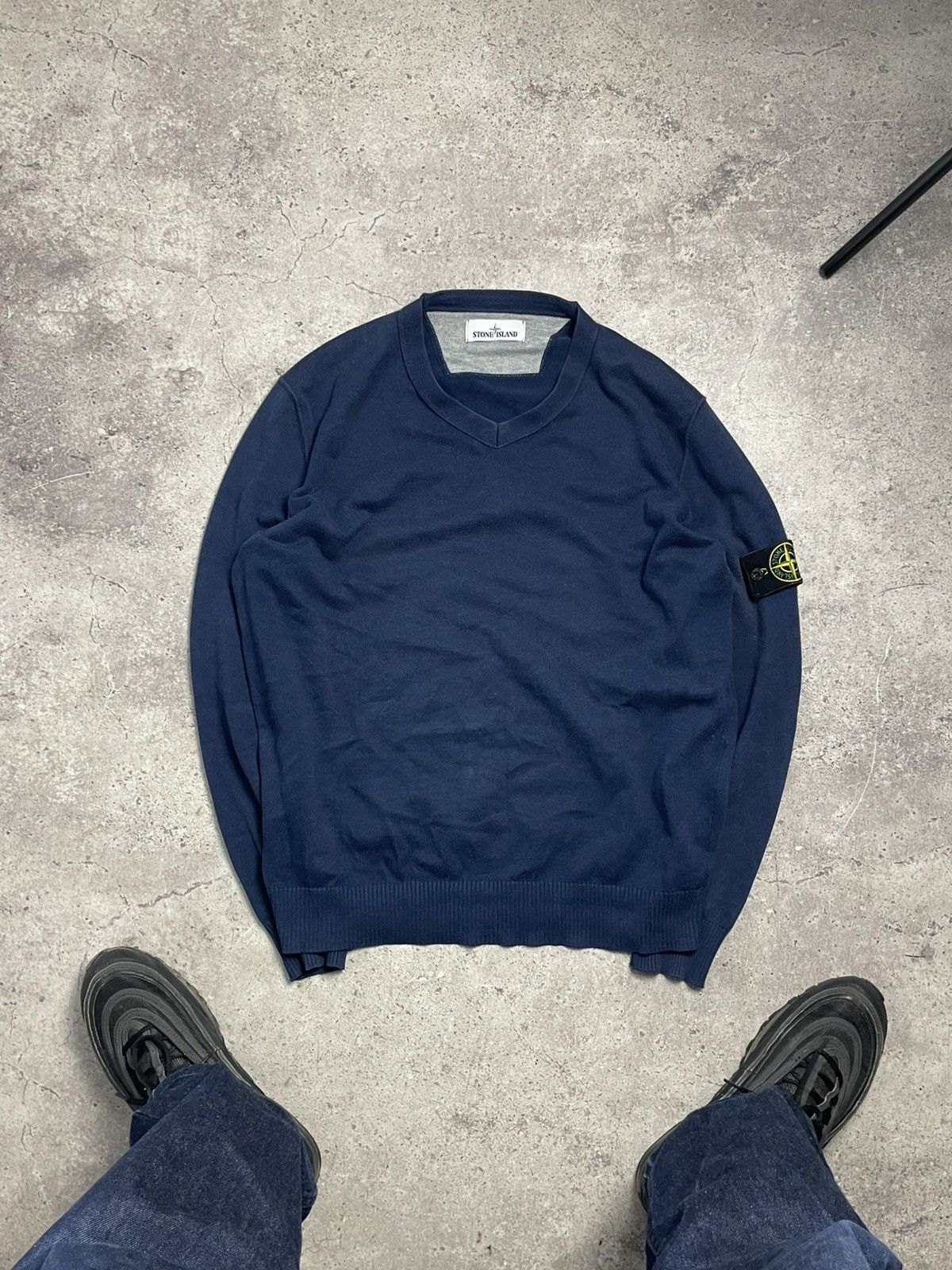 Stone Island Vintage Stone Island Sweater Size US XL / EU 56 / 4 - 1 Thumbnail