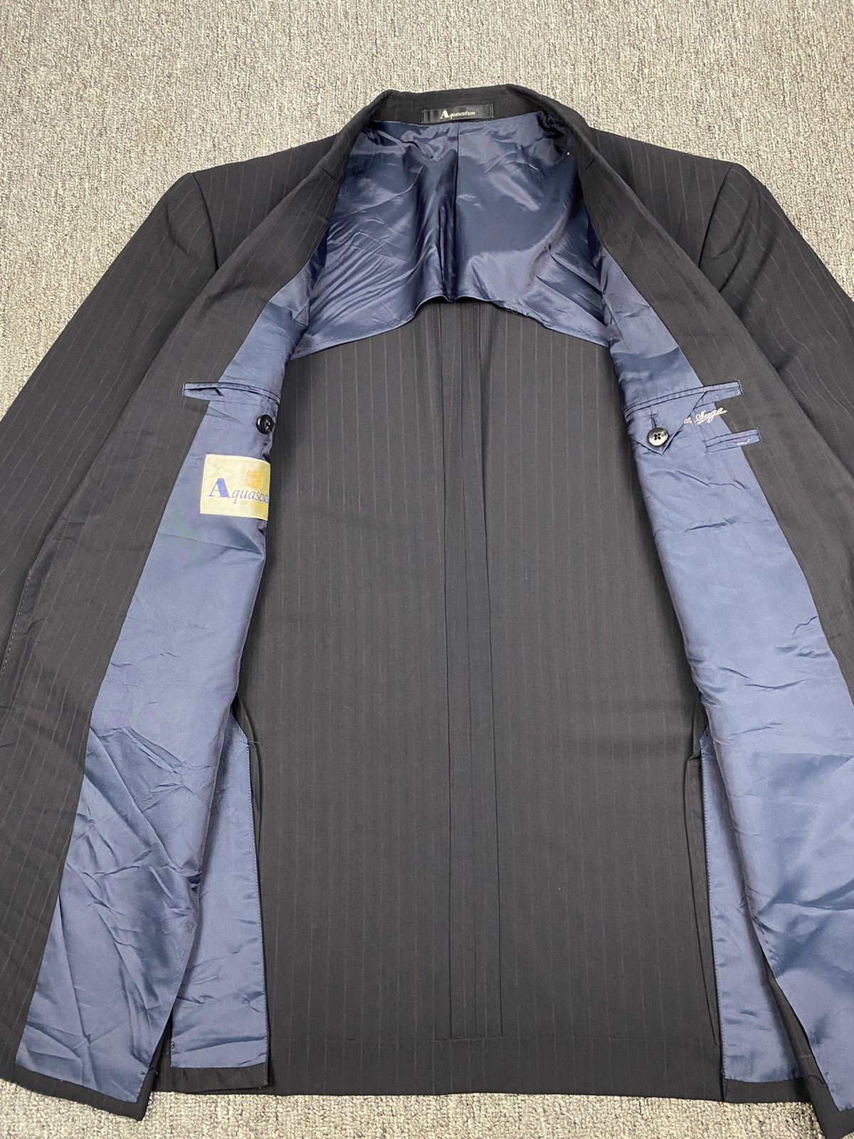 Aquascutum Stripe Work Jacket Size US L / EU 52-54 / 3 - 4 Thumbnail