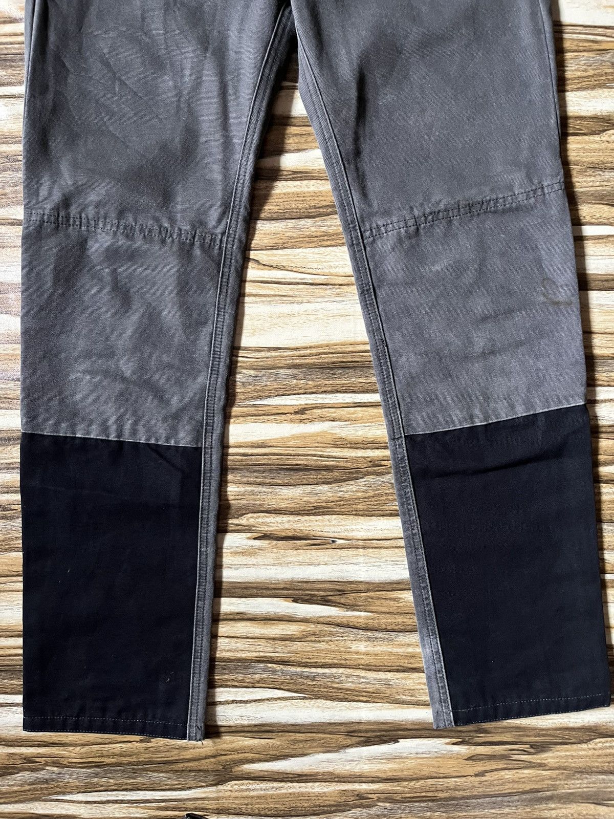 Alexander Wang Contrast Double Knee Cotton Gray and Black Size US 30 / EU 46 - 2 Thumbnail