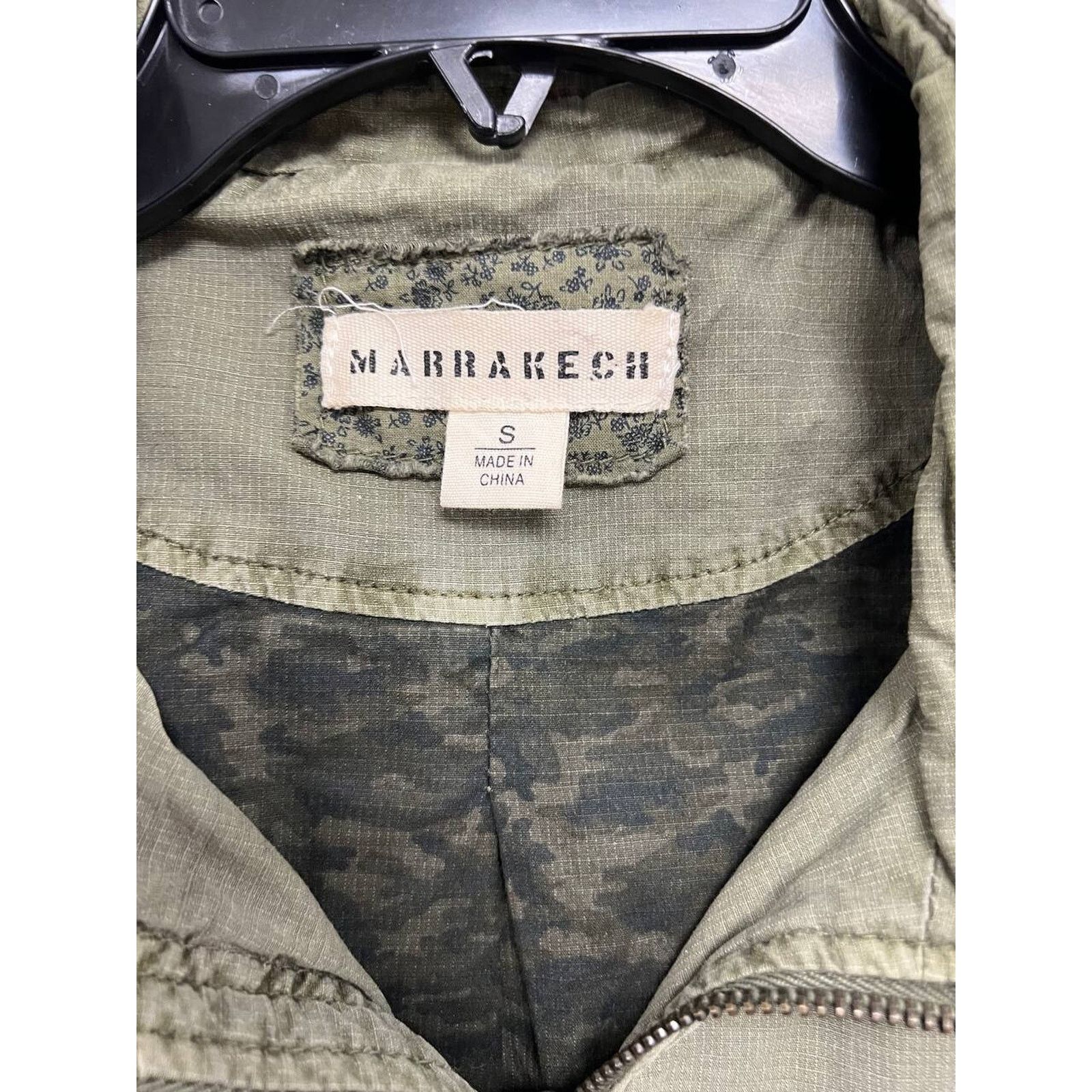 Anthropologie Anthropologie Marakech Army Gren Utility Vest size S A000033 Size S / US 4 / IT 40 - 4 Thumbnail