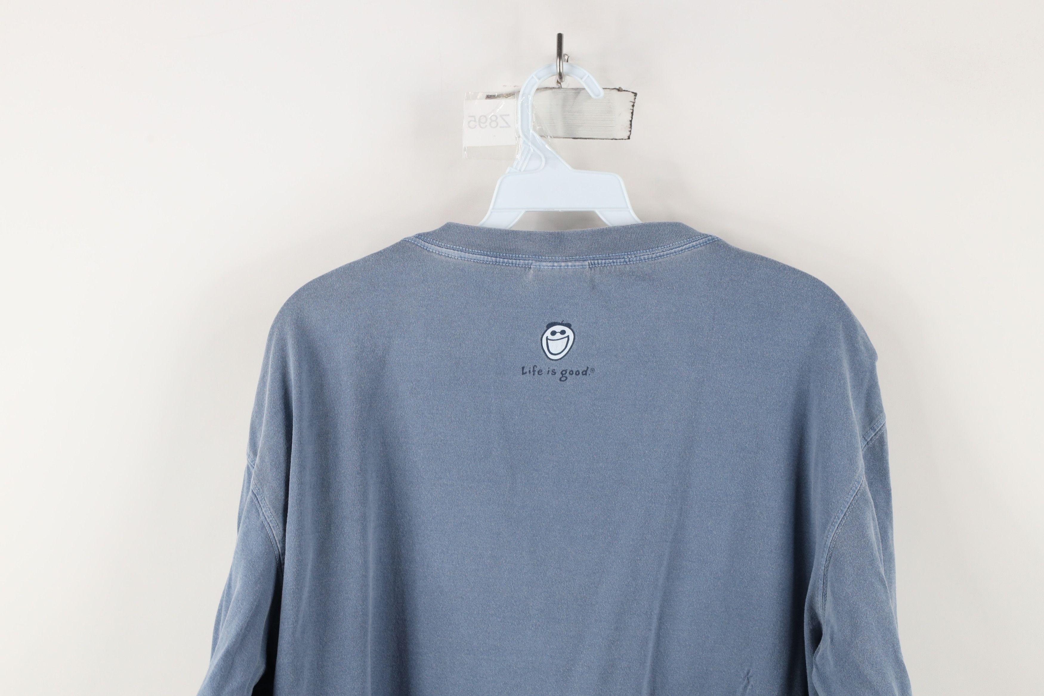 Life is Good × Vintage Vintage Life Is Good Snow Problem Long Sleeve T-Shirt Blue Size US L / EU 52-54 / 3 - 10 Thumbnail