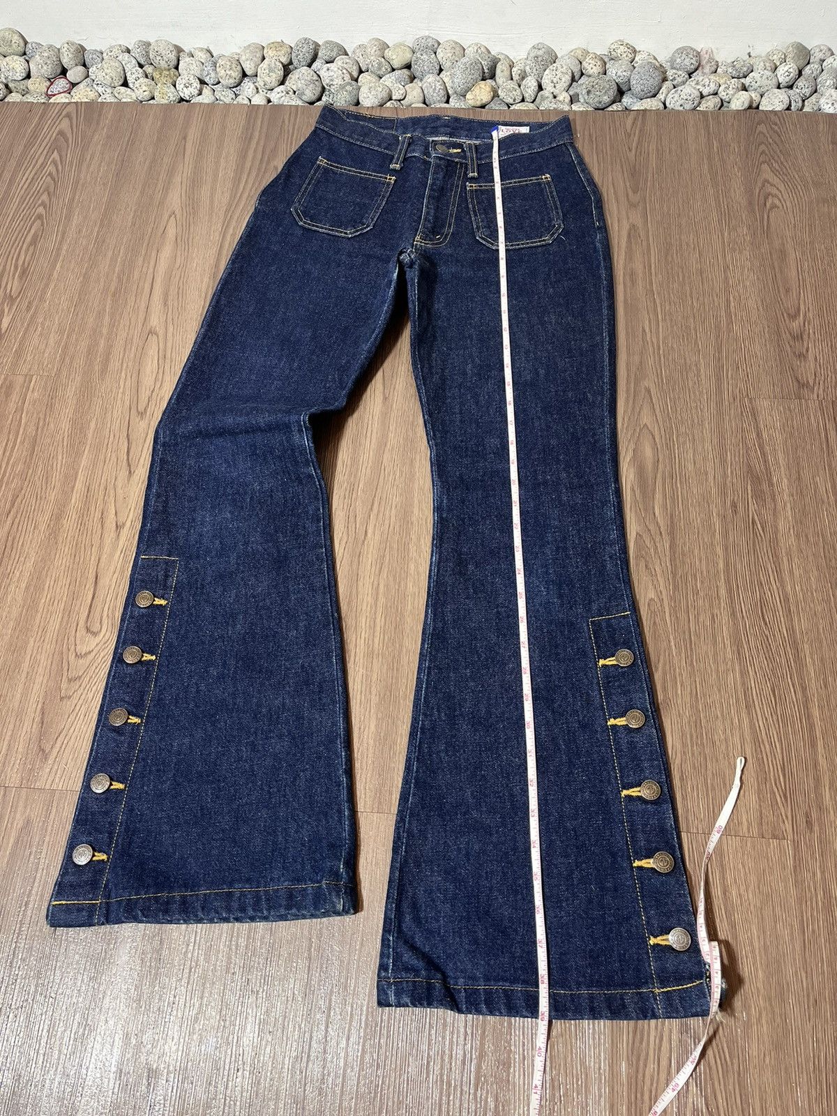 Hysteric Glamour Georgia Love GL HEART japan button down flare denim Size US 26 / EU 42 - 20 Thumbnail