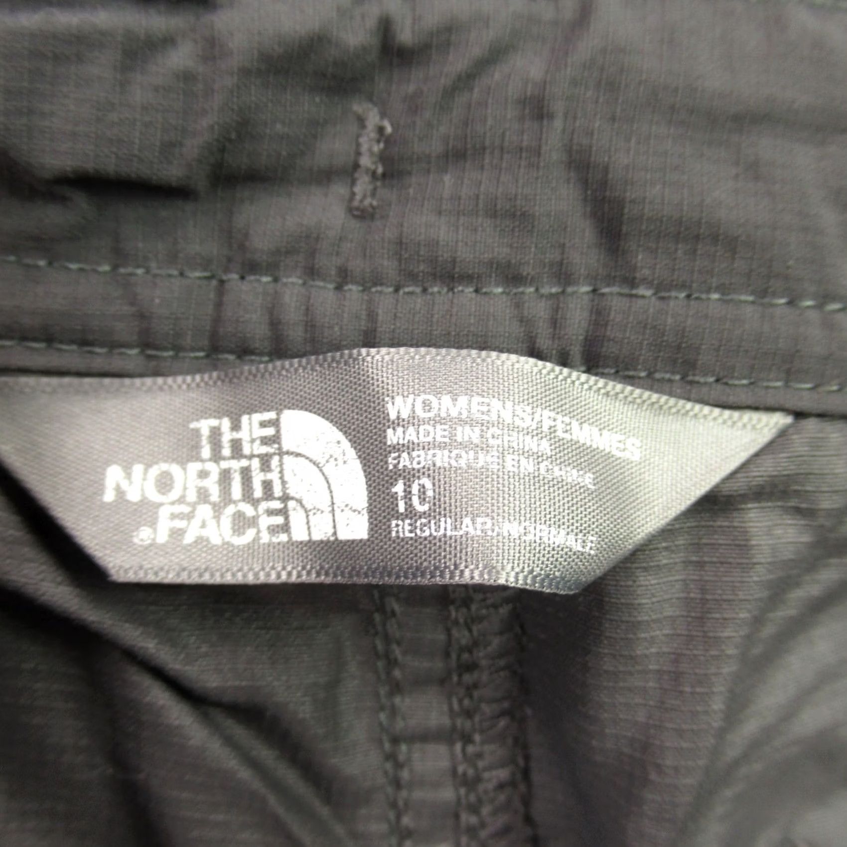 The North Face North Face Pants Womens 10 Straight Leg Gray Pockets Lightweight Capri Casual Size 32" / US 10 / IT 46 - 3 Thumbnail
