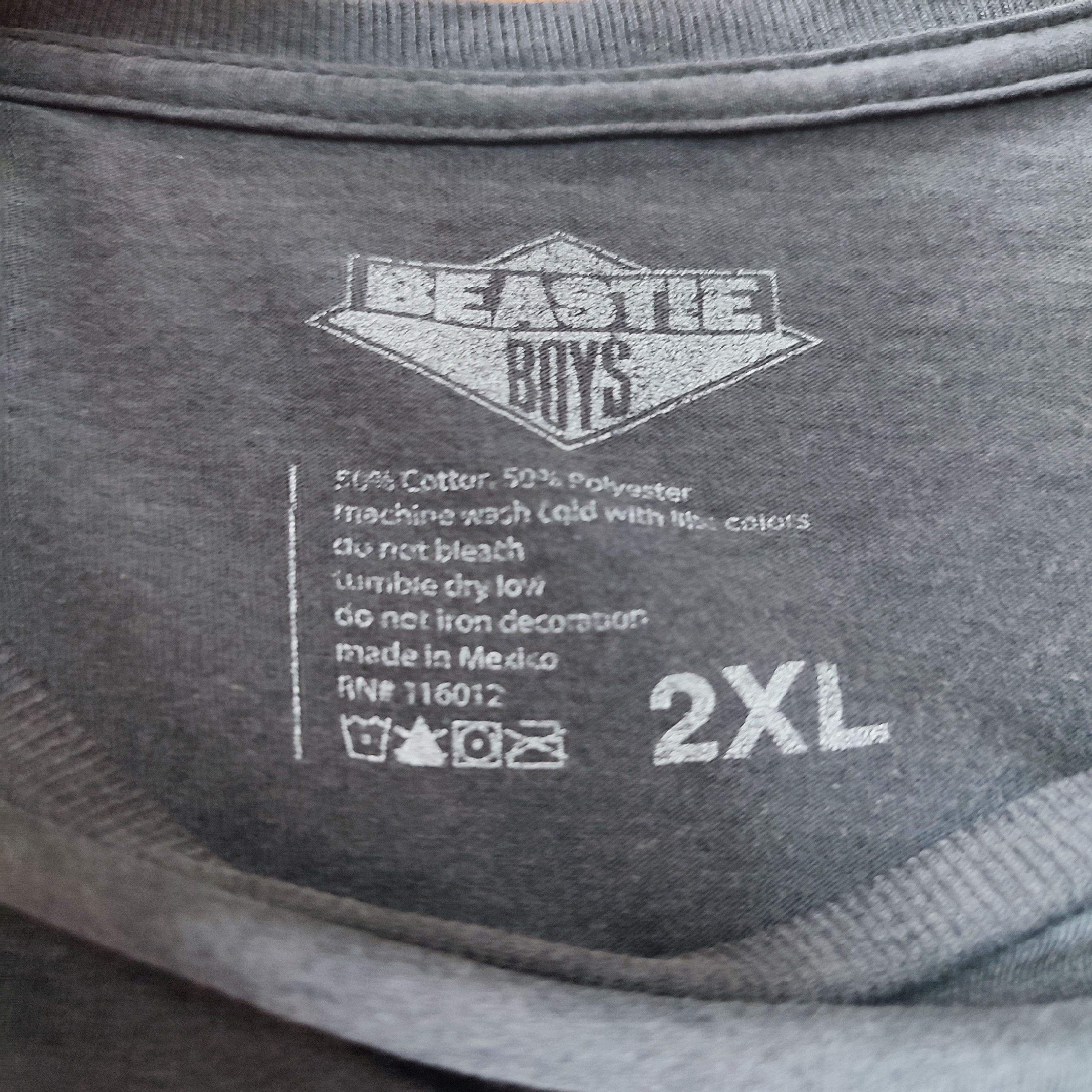 Band Tees × Rap Tees × Vintage VINTAGE BEASTIE BOY T SHIRT Size US XXL / EU 58 / 5 - 5 Thumbnail