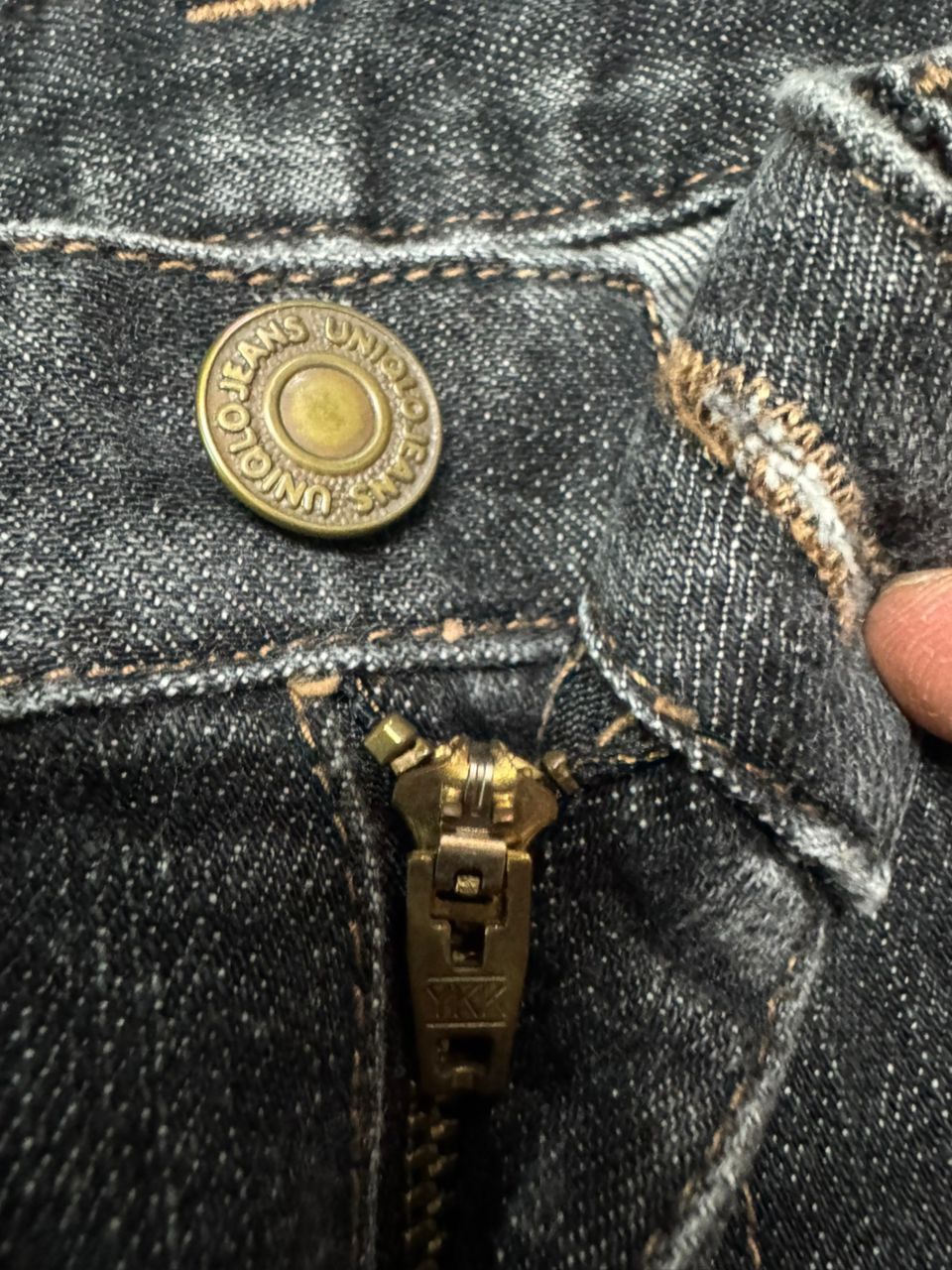 Jun Takahashi 💥Flare💥90s Style Uniqlo Whisker Clawmark Bootcut Dark Jeans Size US 30 / EU 46 - 9 Thumbnail