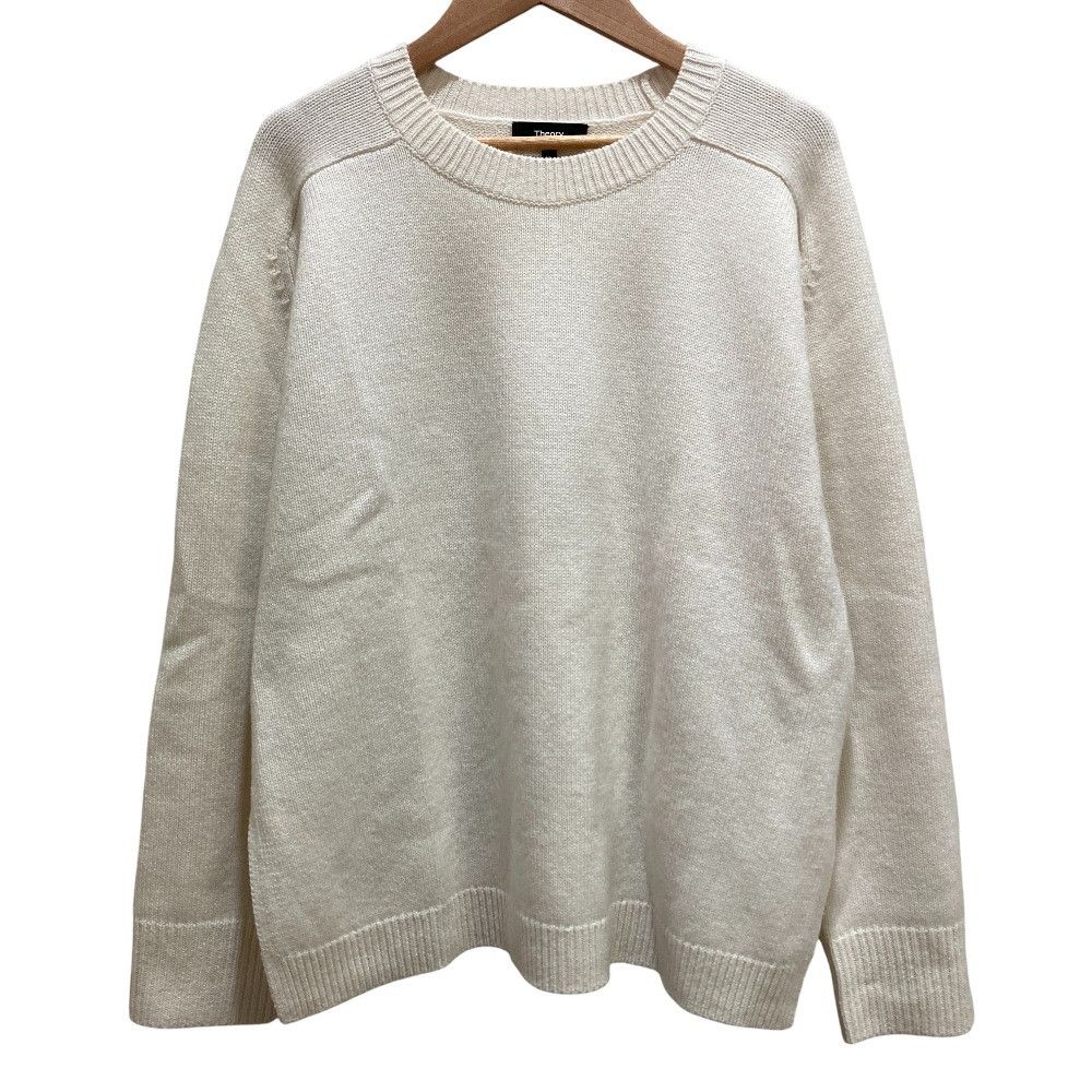 Theory Theory Theory LANA CASH NEW KARENIA CREW Cashmere Blend Knitwear Textile Tops DUTY FREE for USA Size ONE SIZE - 1 Thumbnail