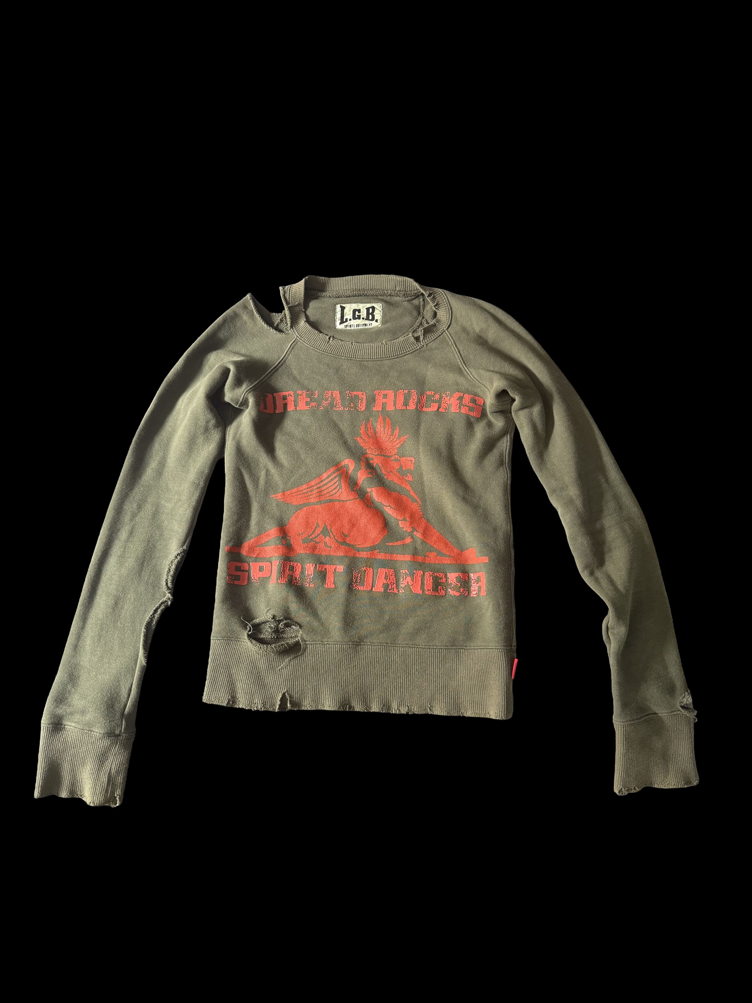 Le Grande Bleu (L.G.B.) L.G.B. Dread rocks spirit dancer sweater