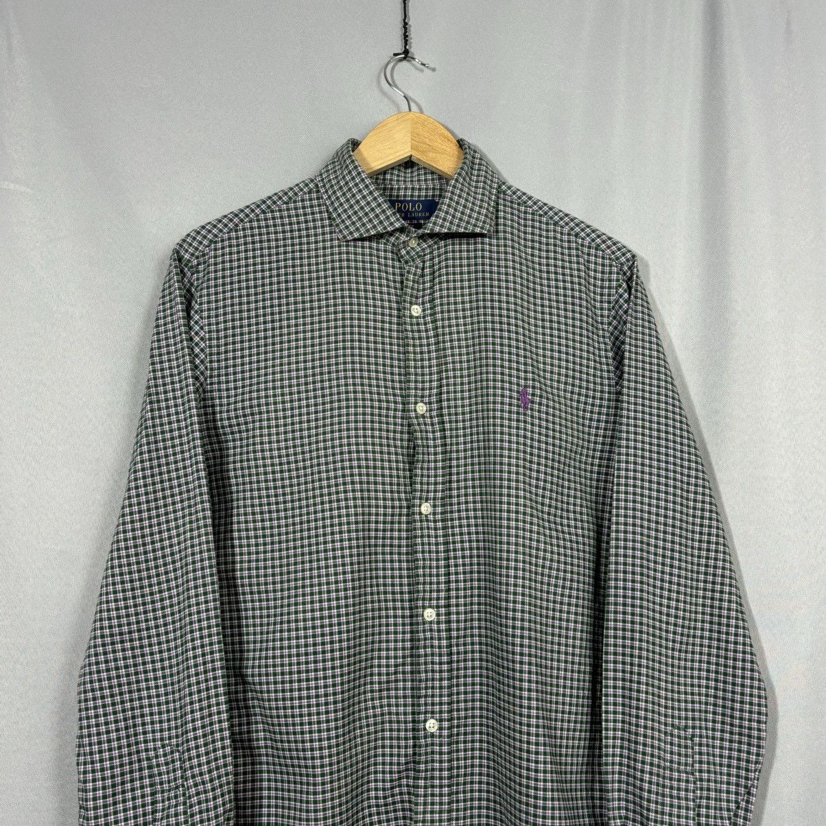 Polo Ralph Lauren Polo Ralph Lauren slim fit shirt button up medium classic Size US M / EU 48-50 / 2 - 2 Thumbnail