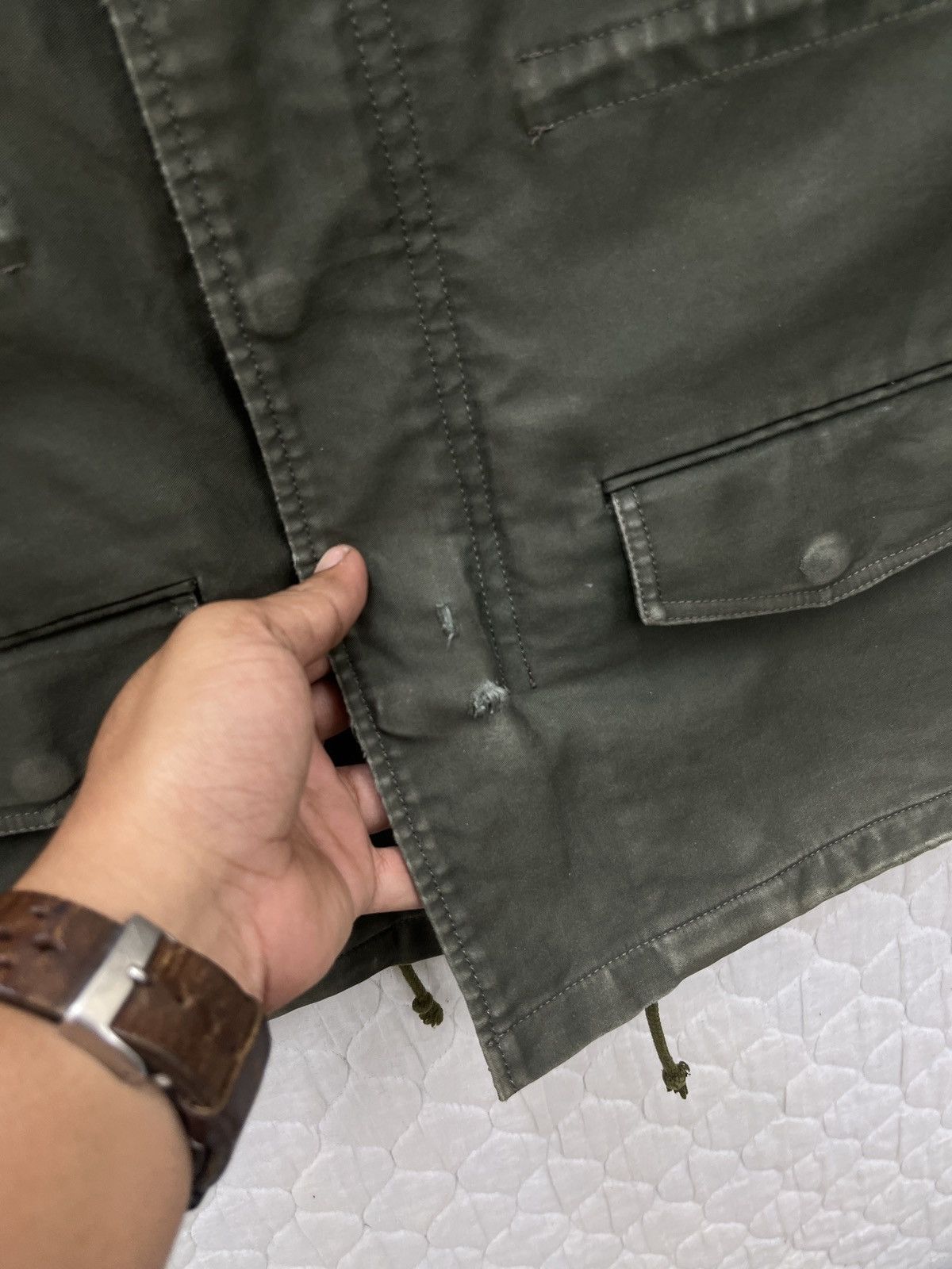 RUDE GALLERY 🔥🔥🔥ARCHIVE RUDE GALLERY MILITARY JACKET Size US S / EU 44-46 / 1 - 13 Thumbnail