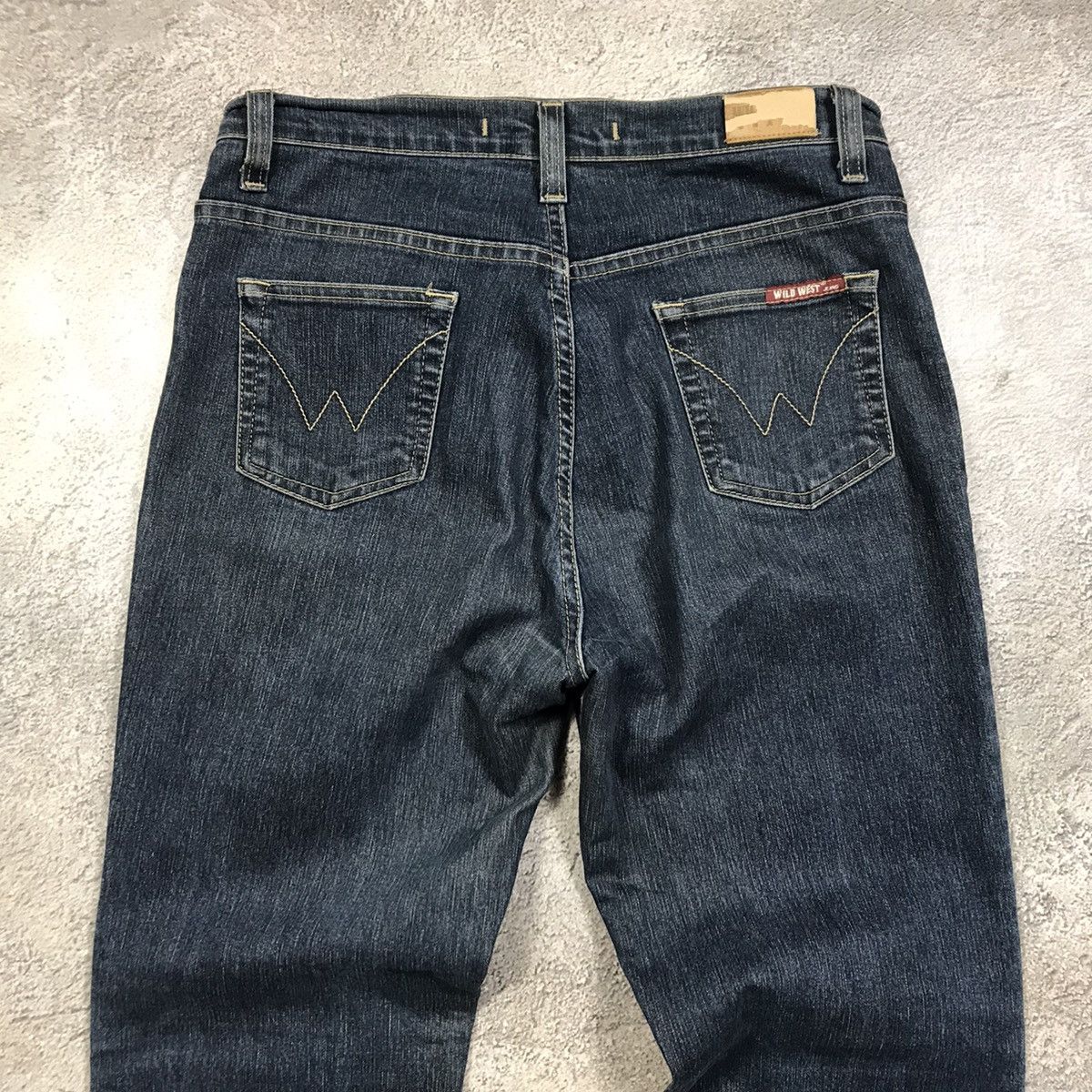Vintage Vintage Y2K Baggy Flared Distressed Jeans Skate Grunge 28 Size 28" / US 6 / IT 42 - 5 Thumbnail