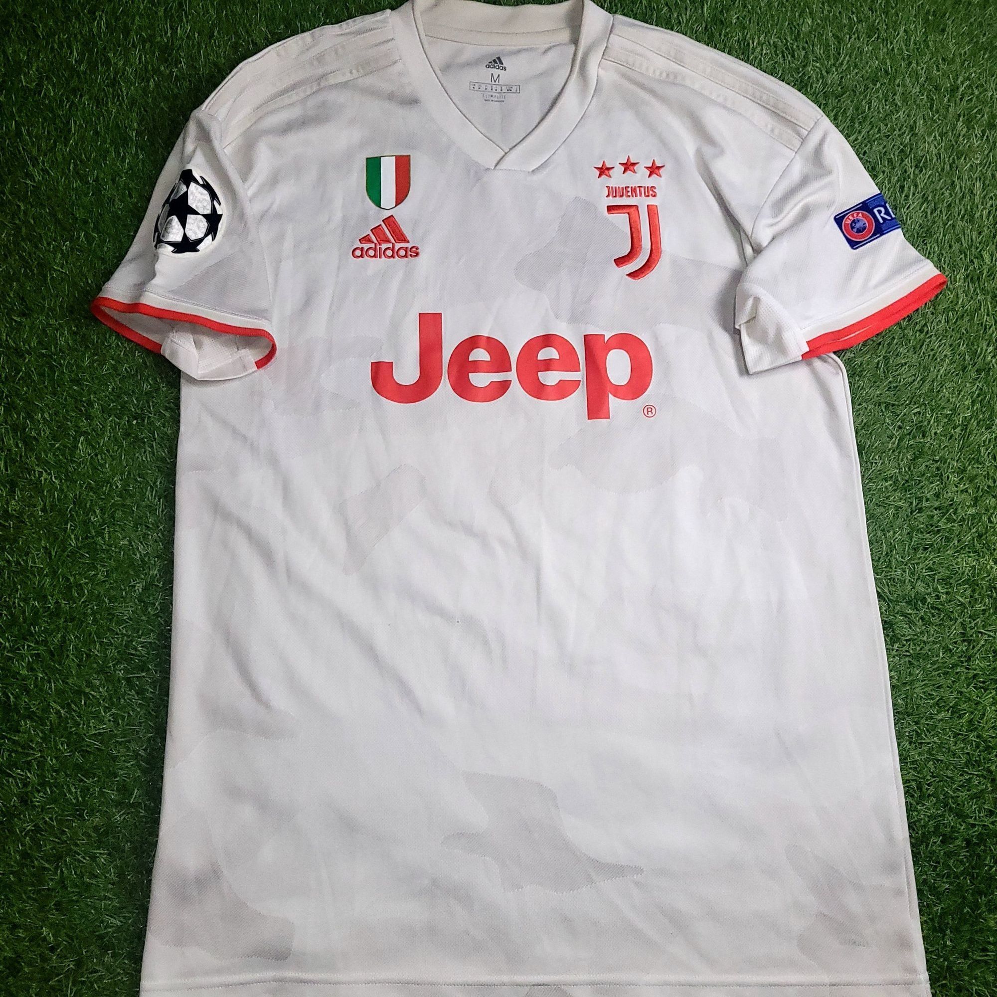 Adidas Dybala Juventus 2019 2020 Away UEFA Soccer Jersey Shirt M Size US M / EU 48-50 / 2 - 5 Thumbnail