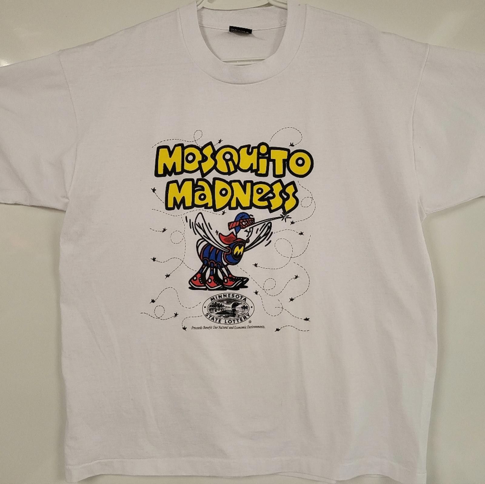 Other Vintage Mosquito Madness Graphic Screen Stars Single Stitch Size US XL / EU 56 / 4 - 3 Thumbnail