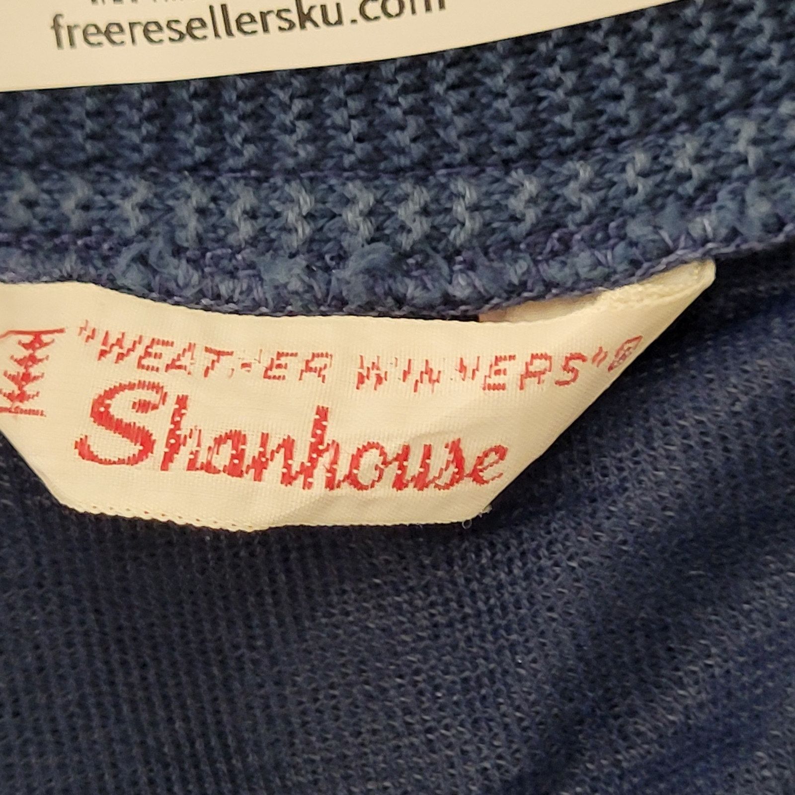 Vintage VTG 60s Shanhouse Ribbed Bomber Jacket S/M USA Serval Size US M / EU 48-50 / 2 - 14 Thumbnail