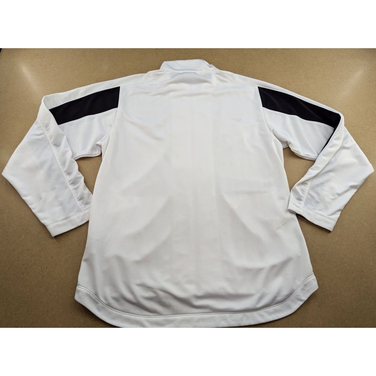 Nike Nike Track Jacket Mens Size XLT White Sport Coat of arms of Germany Vintage Noted Size US XL / EU 56 / 4 - 2 Thumbnail