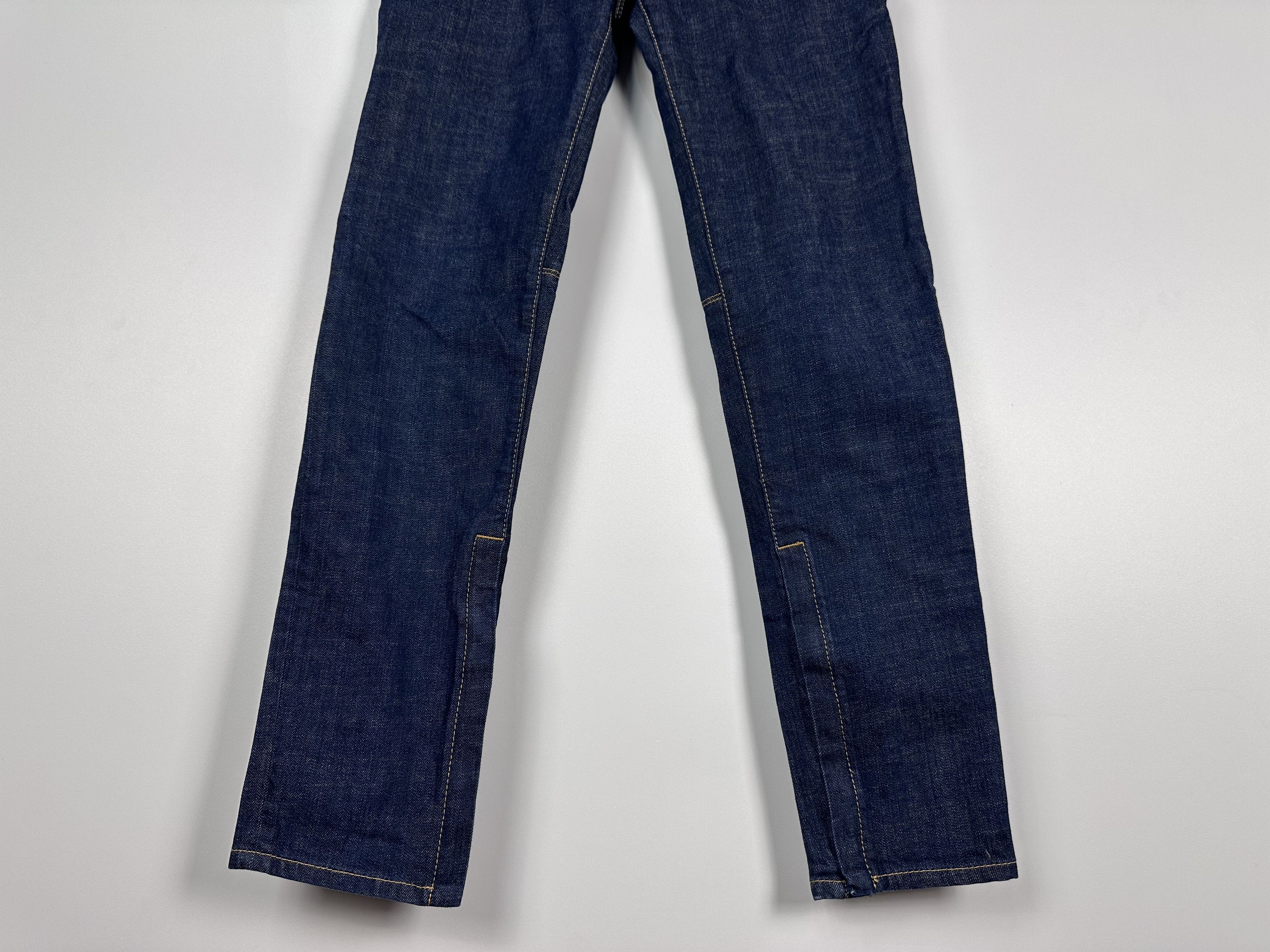 Designer × Dsquared2 DSQUARED2 SKINNY JEAN Blue Denim Slim Fit Ankle Zip Jeans Size 42" / US 20 - 4 Thumbnail