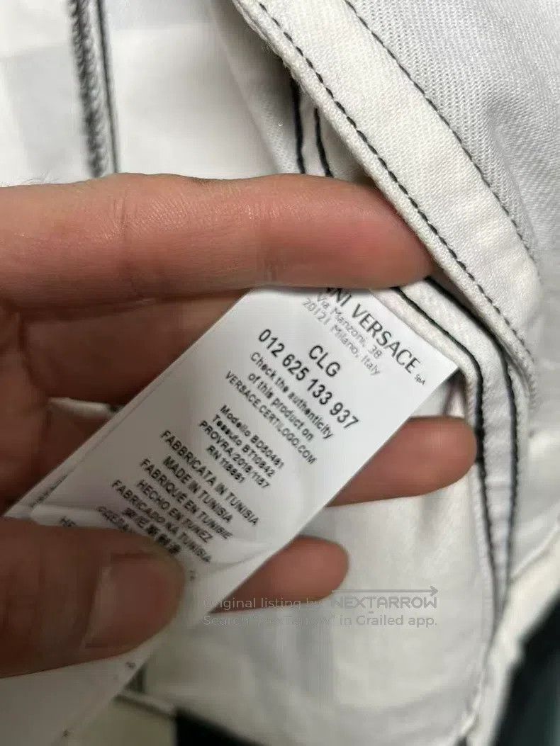 Versace Versace Plaid denim top Size US S / EU 44-46 / 1 - 3 Thumbnail
