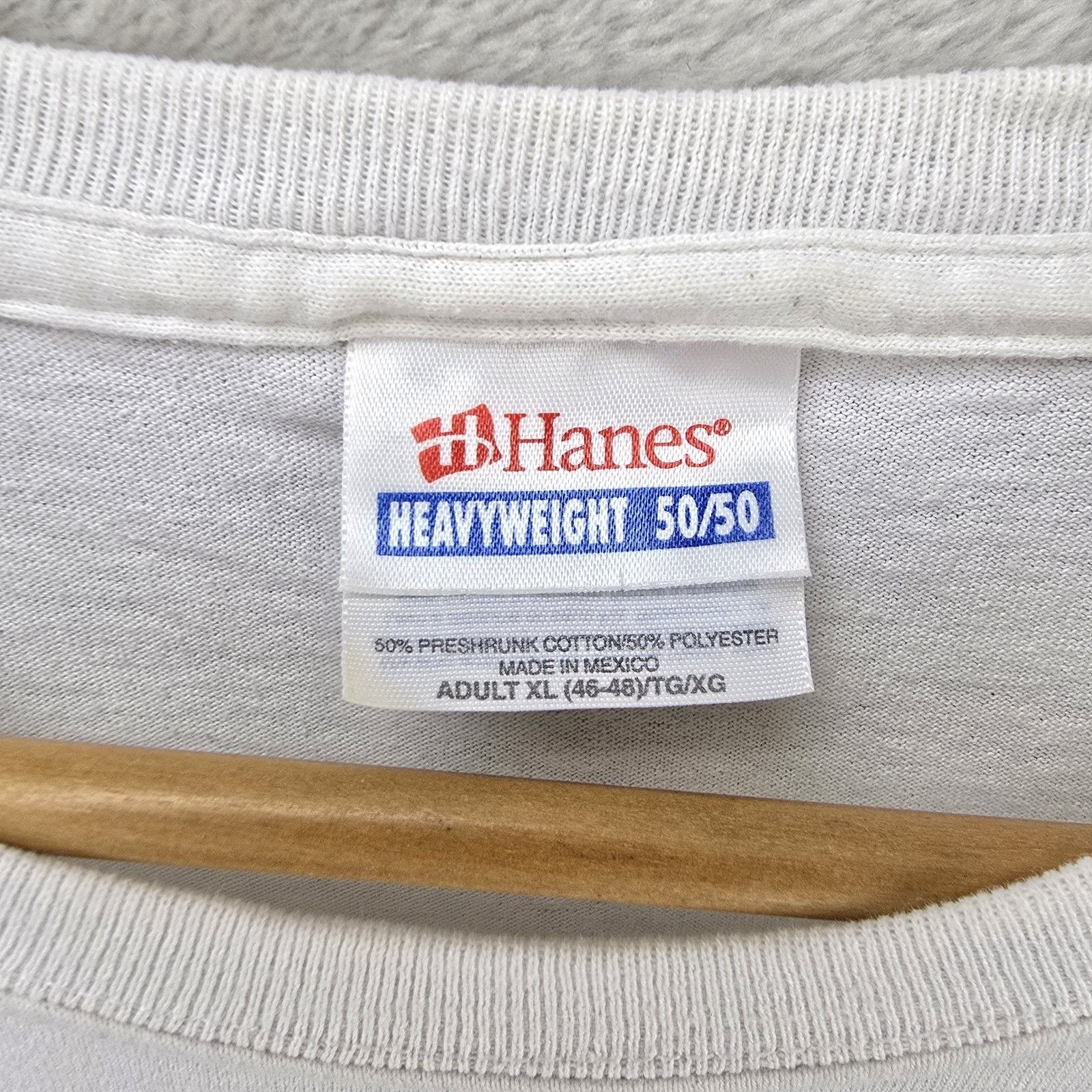 Hanes Vtg Wissota 100 Racing Shirt XL Y2k 2005 Nascar Autograph Size US XL / EU 56 / 4 - 5 Thumbnail
