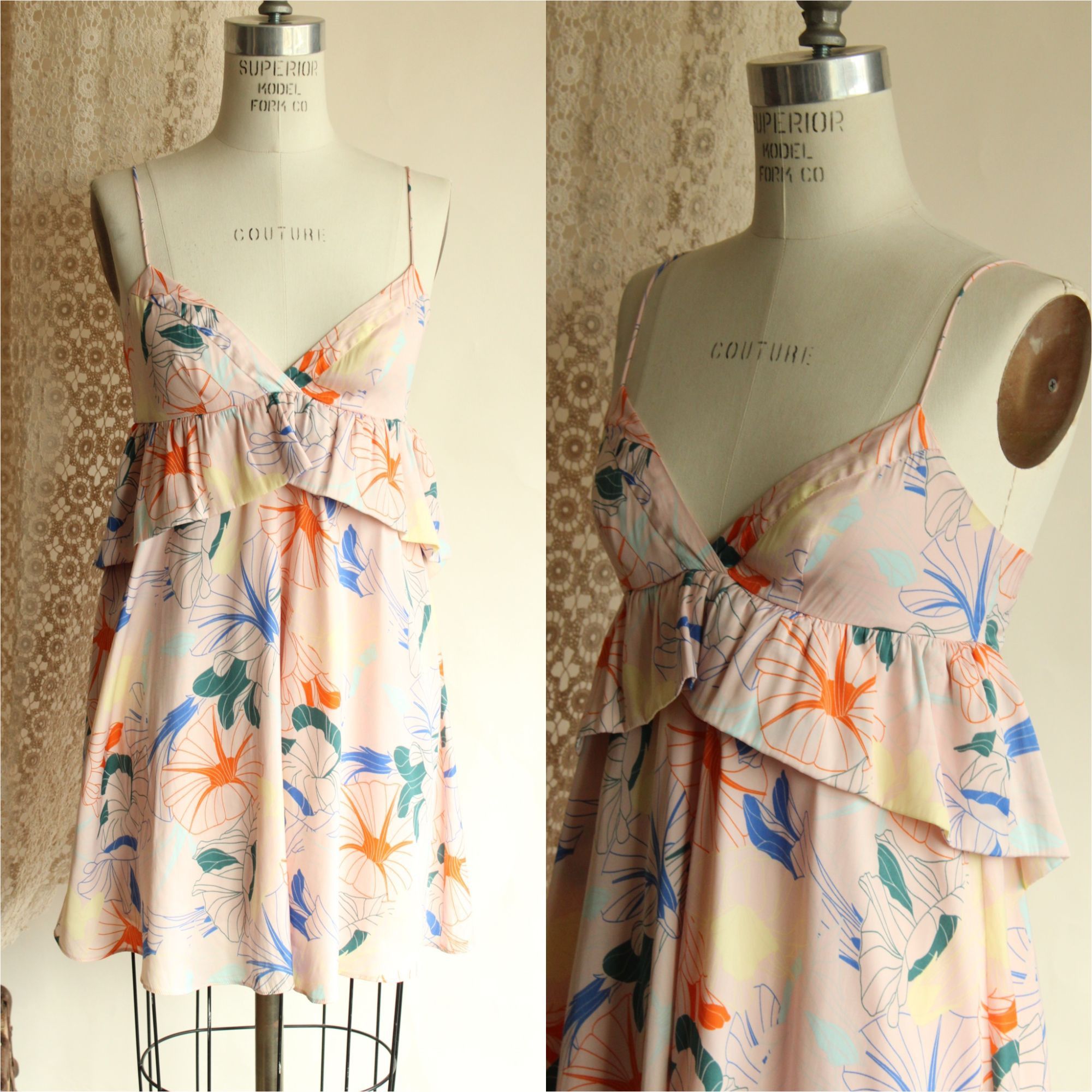 Anthropologie Alice & UO, Anthropologie, Heaven Ruffle Dress, Size 2, Baby Size XS / US 0-2 / IT 36-38 - 1 Thumbnail