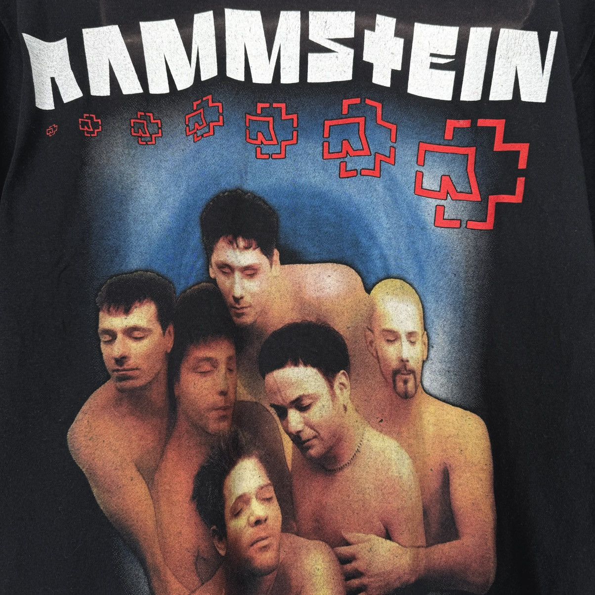Band Tees Vintage Rammstein Mutter Band Pic Rare Euro Print T Shirt Size US L / EU 52-54 / 3 - 3 Thumbnail