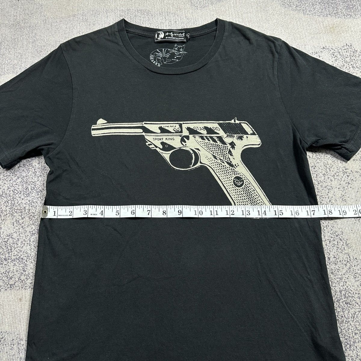 Andy Warhol × Hysteric Glamour Hysteric andi warhol Gun Tshirt Size US S / EU 44-46 / 1 - 5 Thumbnail