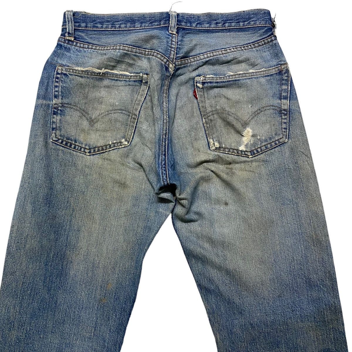 Levi's Vintage 60s Levis 501 Big E Redline Denim Jeans Button 8 Size US 30 / EU 46 - 10 Thumbnail