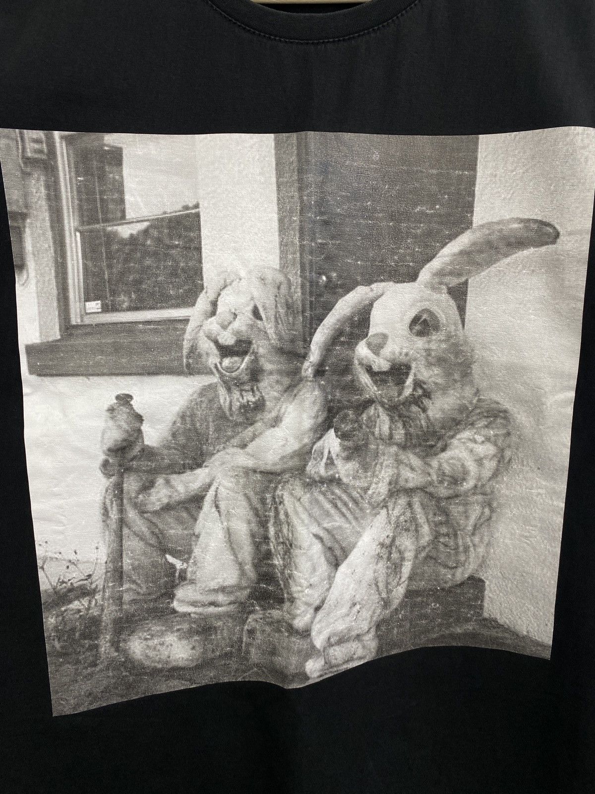 4GSELLER 💀 Rabbit The Killer Horror Black Metal T-Shirt Rare Retro Size US XL / EU 56 / 4 - 4 Thumbnail