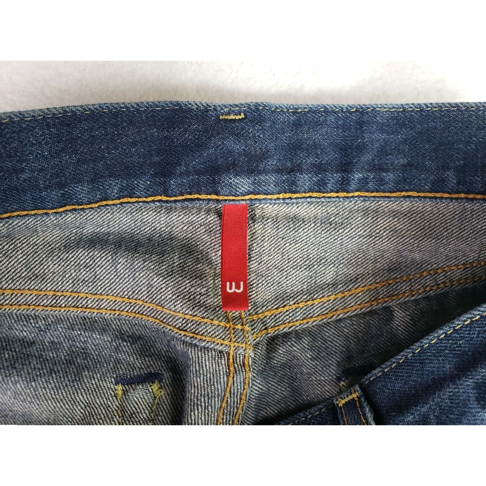 Uniqlo UJ Uniqlo Womens Jeans Sz 31X32 Medium Wash Blue Denim Pants 13 - 006 Size 24" / US 00 / IT 34 - 4 Thumbnail