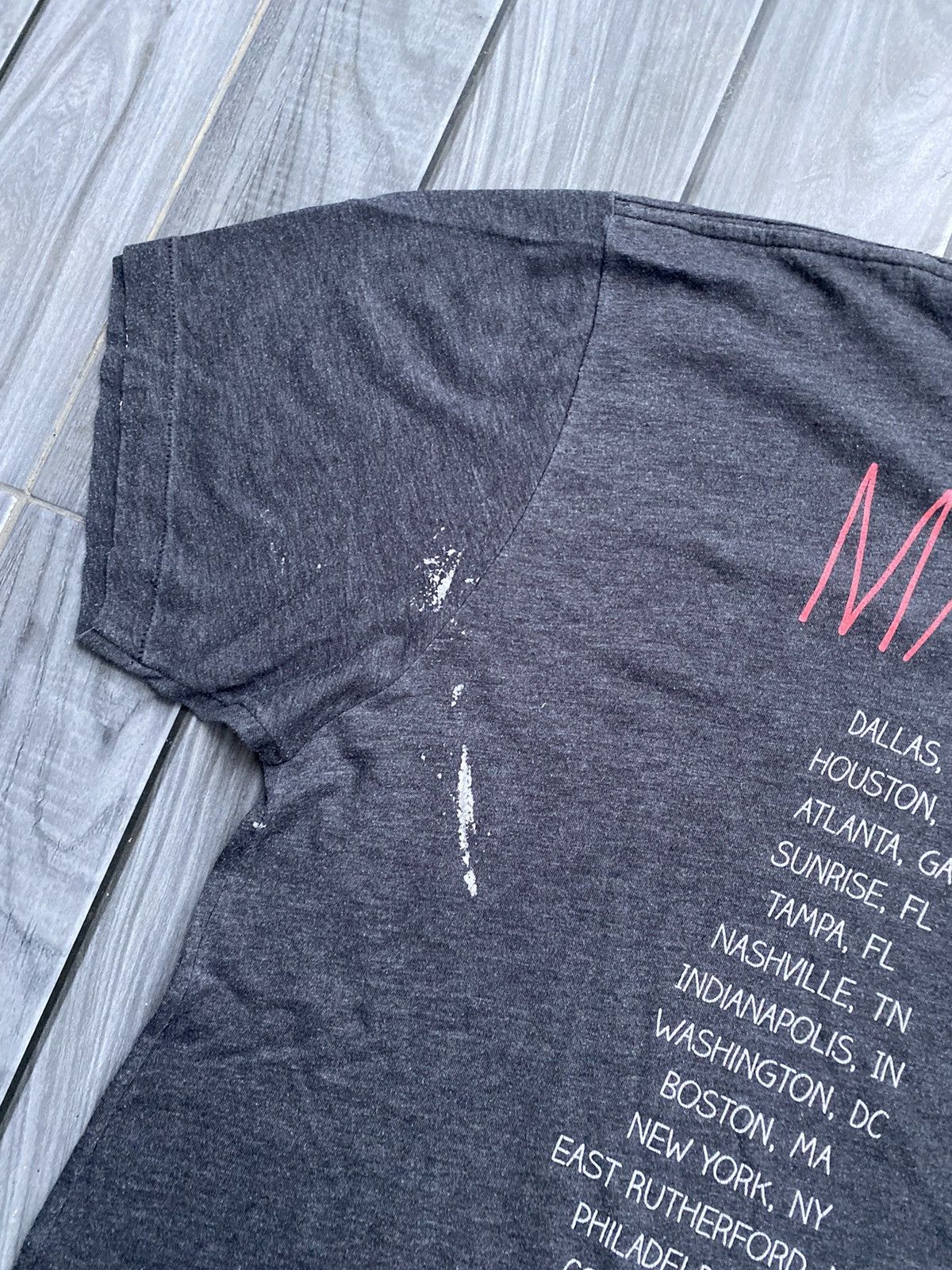 Band Tees × Vintage Vintage maroon 5 world tour 2015 Size US XL / EU 56 / 4 - 7 Thumbnail