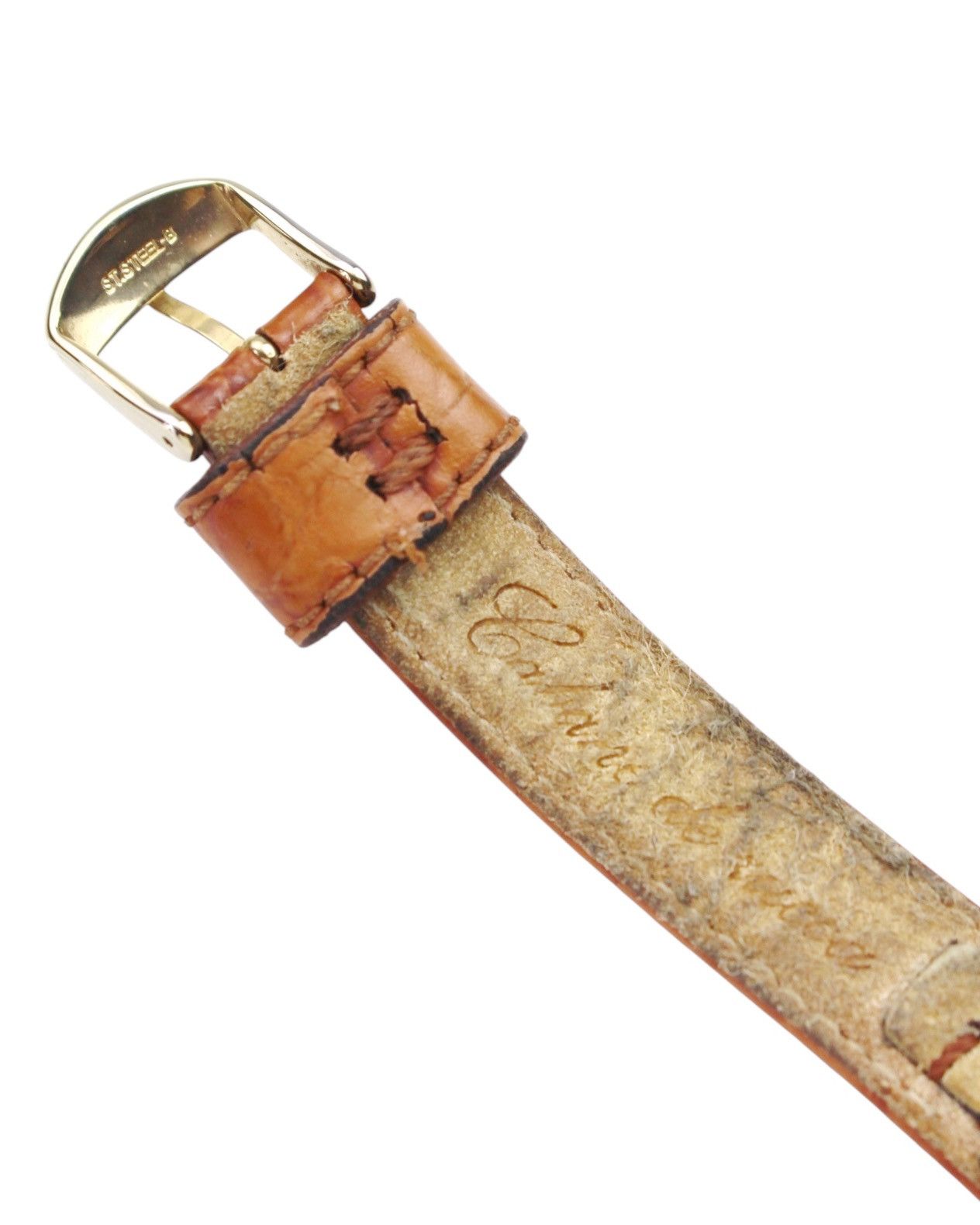 Issey Miyake × Seiko 1996 CABANE DE ZUCCA “CHEWING GUM” CROCO-EMBOSSED WATCH Size ONE SIZE - 5 Thumbnail