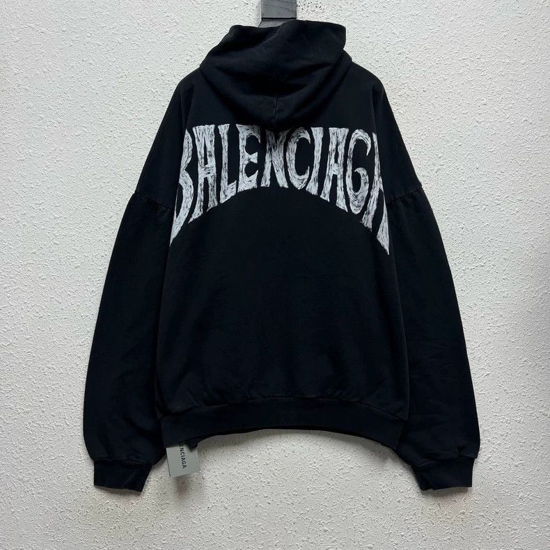 Balenciaga Balenciaga Paris Tropical Hoodie Size US M / EU 48-50 / 2 - 2 Thumbnail