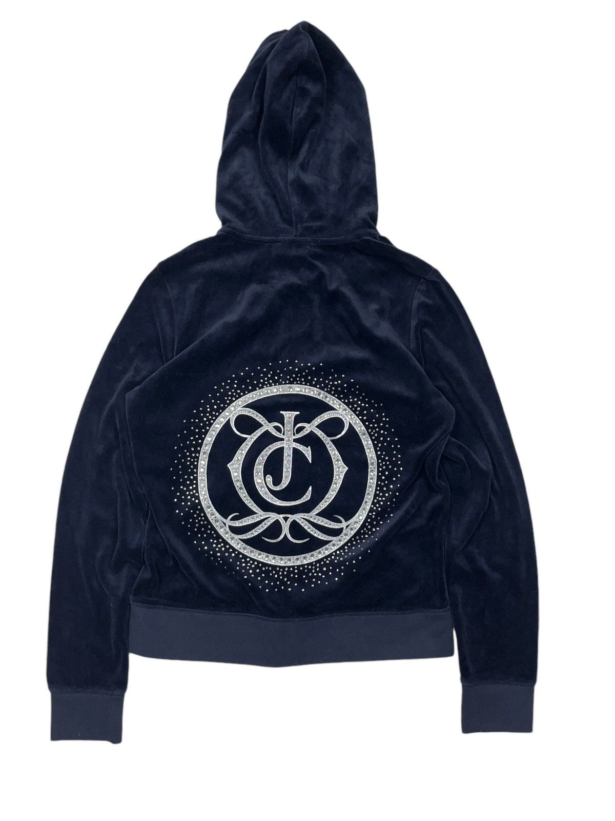 Juicy Couture Vintage y2k Juicy Couture Big Logo Velour Track Suit Size M / US 6-8 / IT 42-44 - 3 Thumbnail