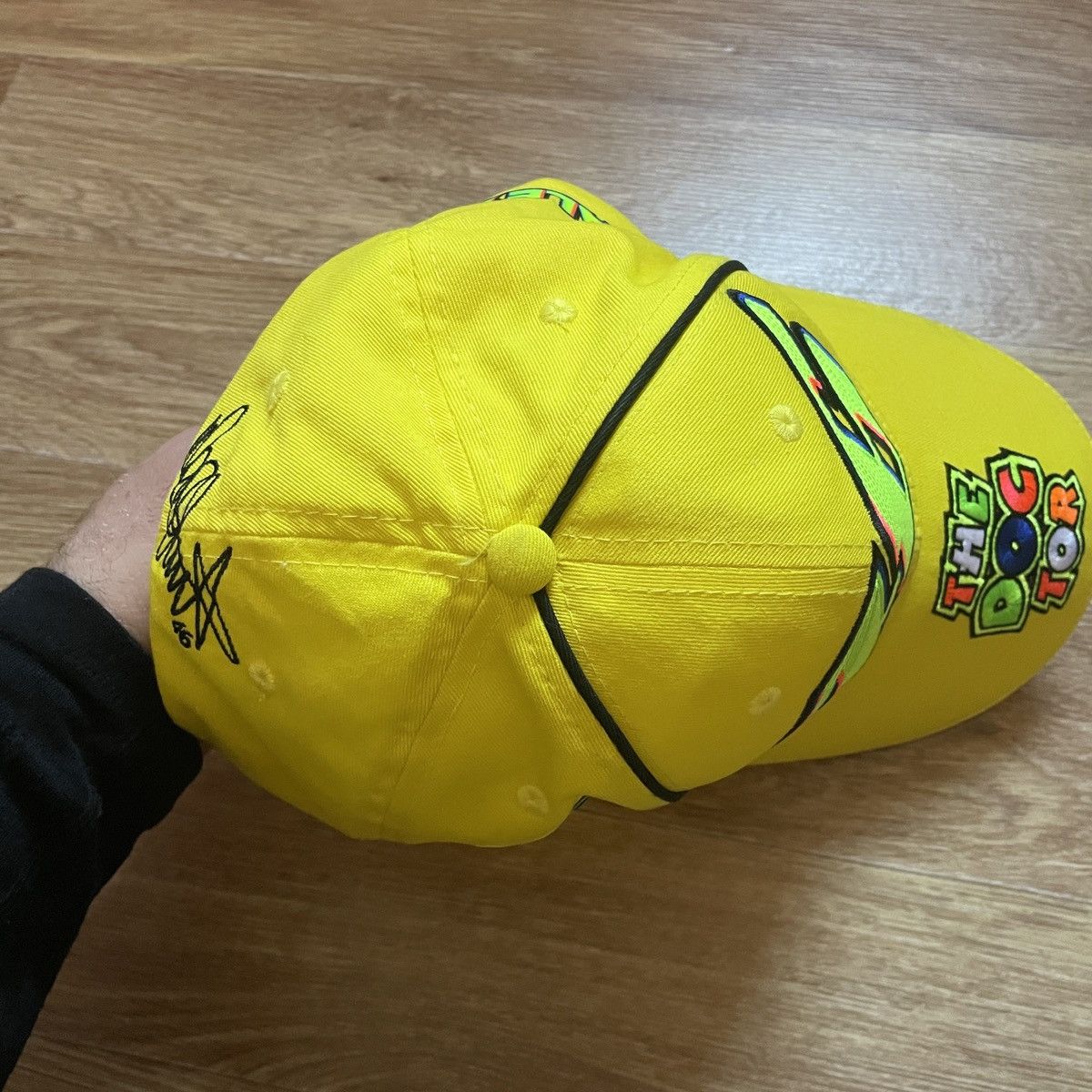 Other VR46 The Doctor Valentino Rossi Racing Yellow Baseball Cap Size ONE SIZE - 9 Thumbnail