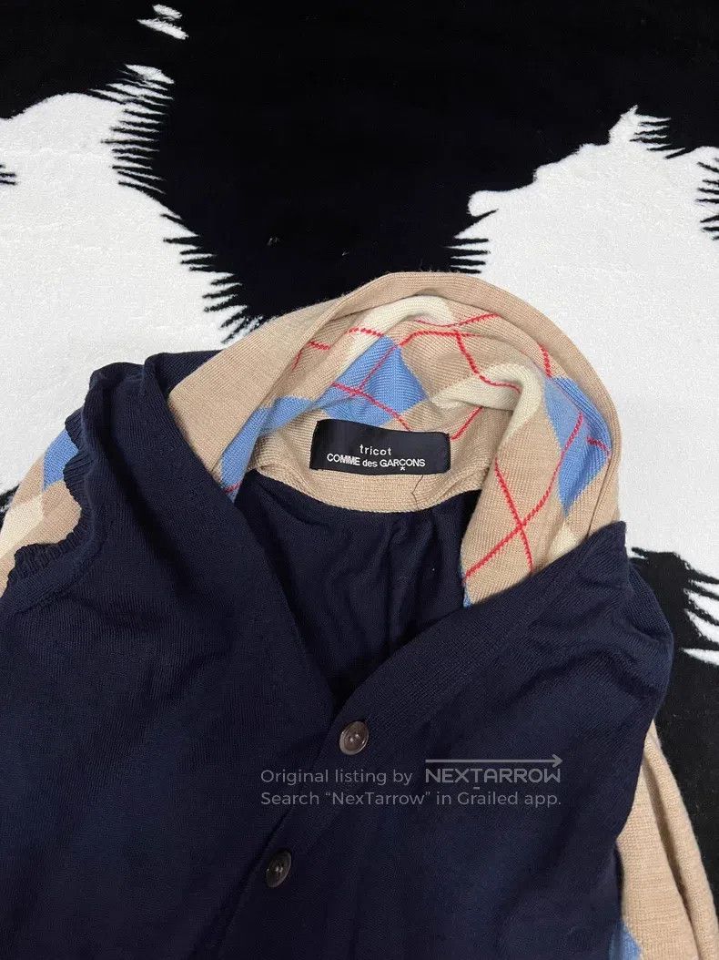 Comme des Garcons Comme Des Garcons Asymmetrical Fake Two-Piece Vest Cardiga Size M / US 6-8 / IT 42-44 - 3 Thumbnail