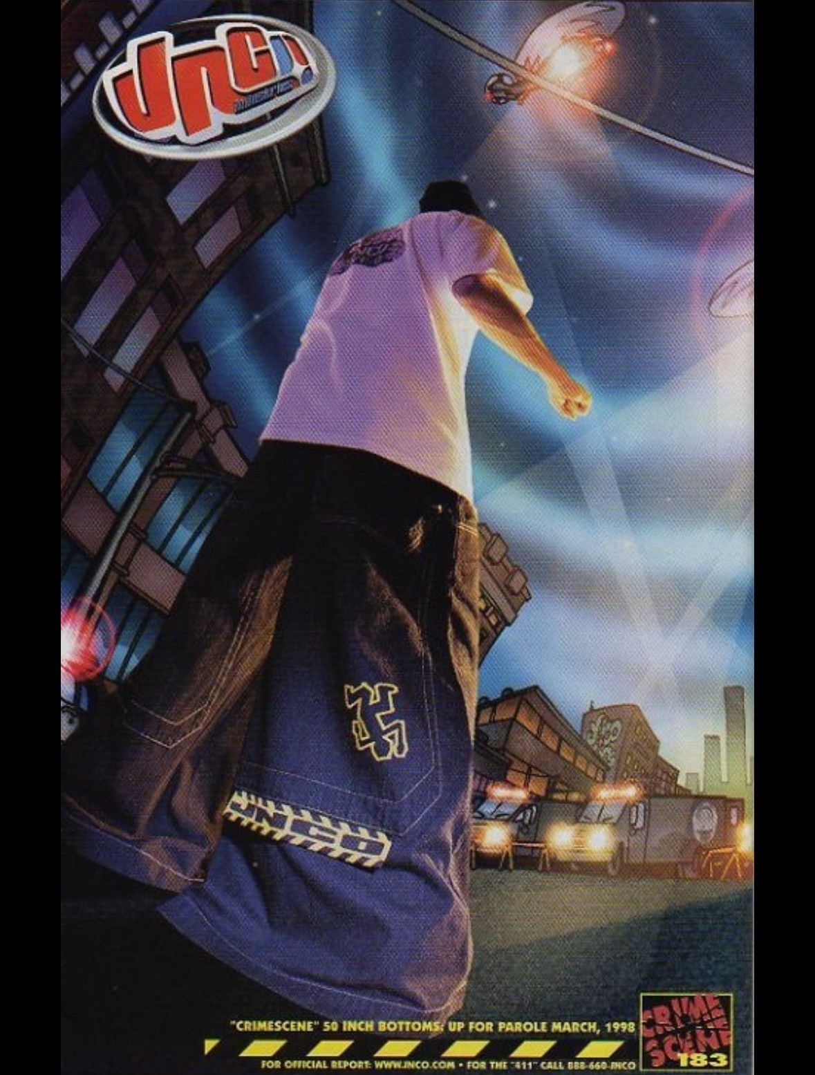 JNCO 90s JNCO Crime Scene Size US 31 - 3 Thumbnail